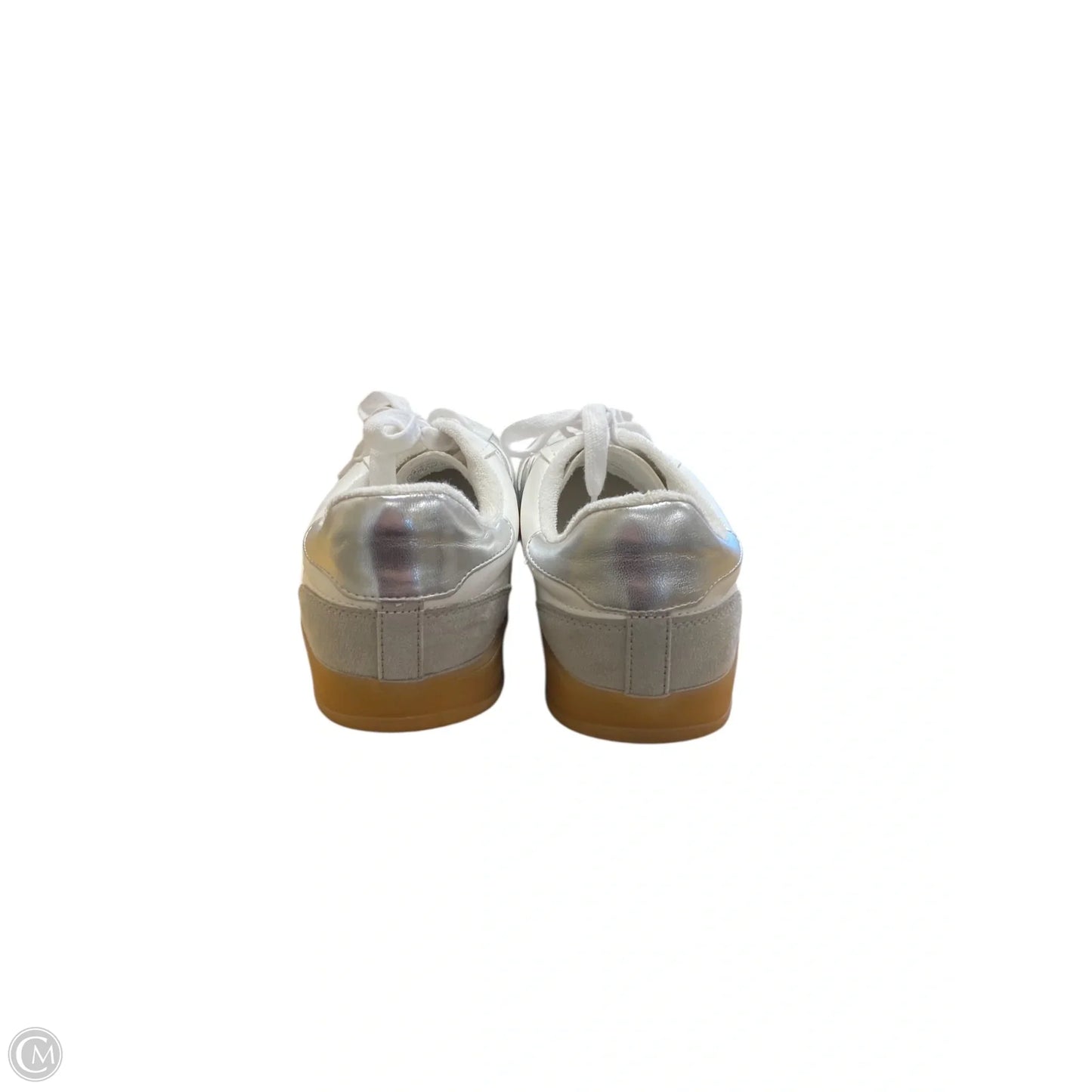 Shoes Sneakers By Madden Girl In White, Size: 9.5