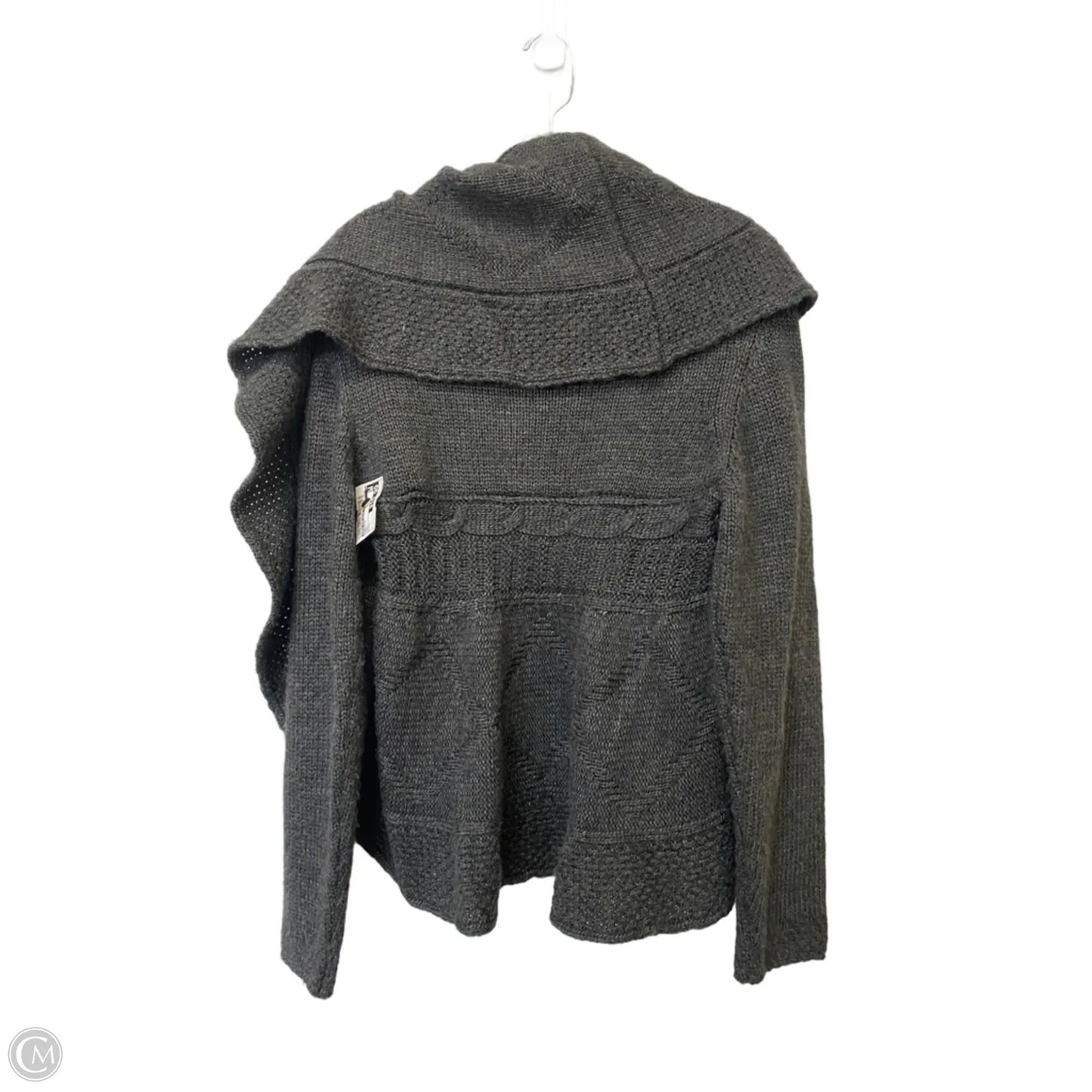 Cardigan By Peck And Peck In Grey, Size: L