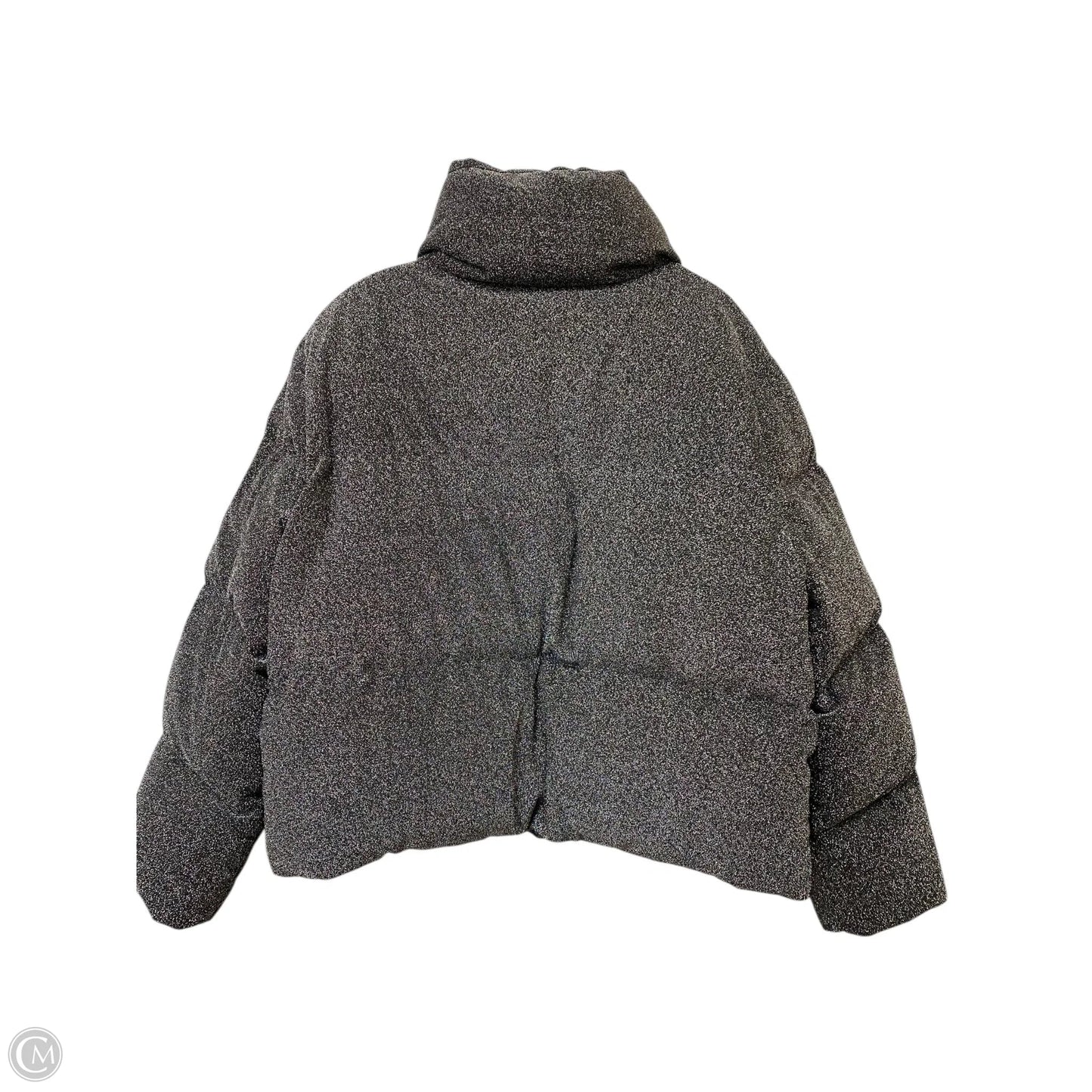 Coat Puffer & Quilted By Michael By Michael Kors In Silver, Size: L