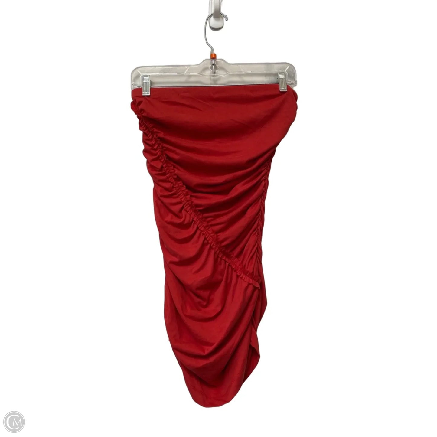 Dress Casual Short By Anthropologie In Red, Size: M