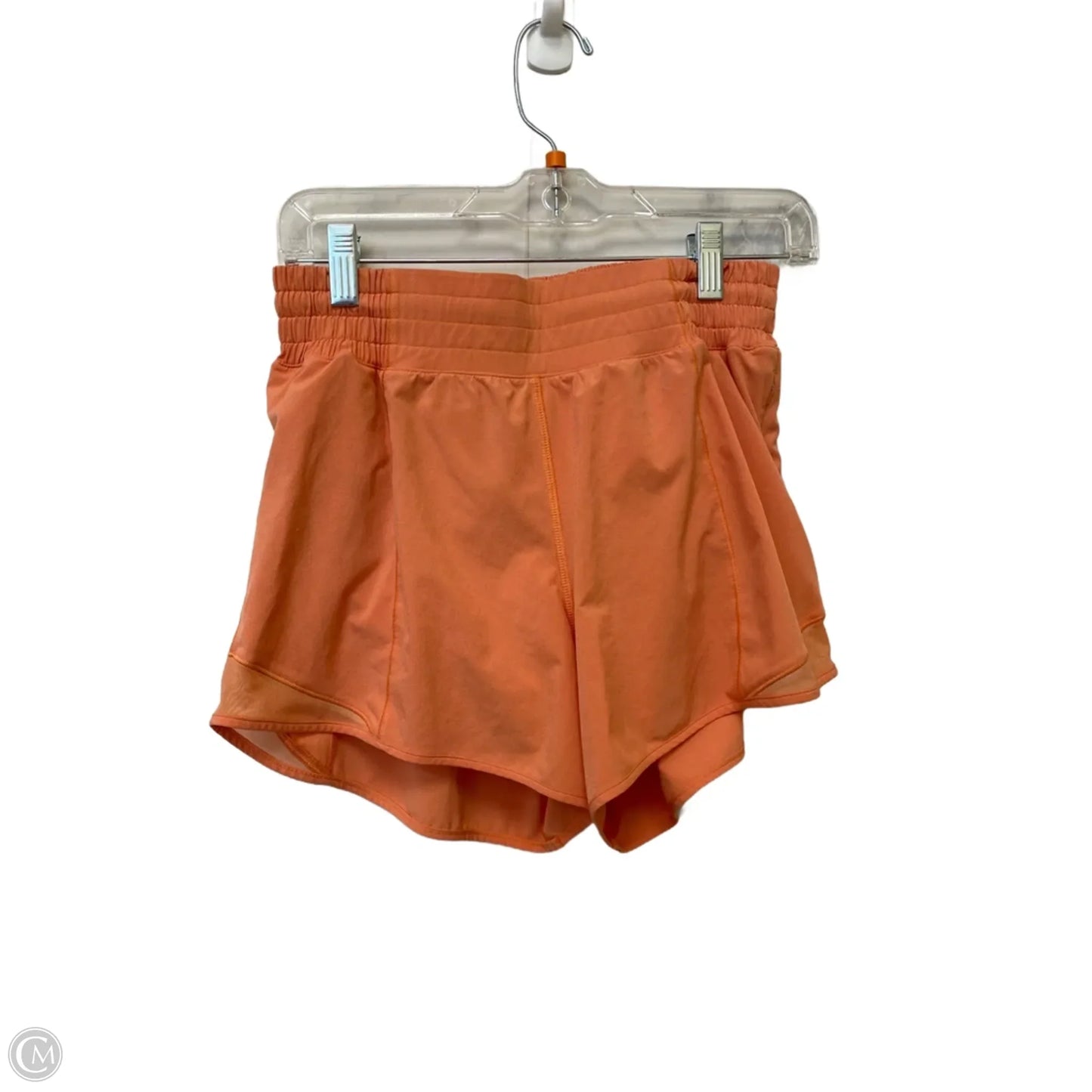 Athletic Shorts By Lululemon In Pink, Size: 6