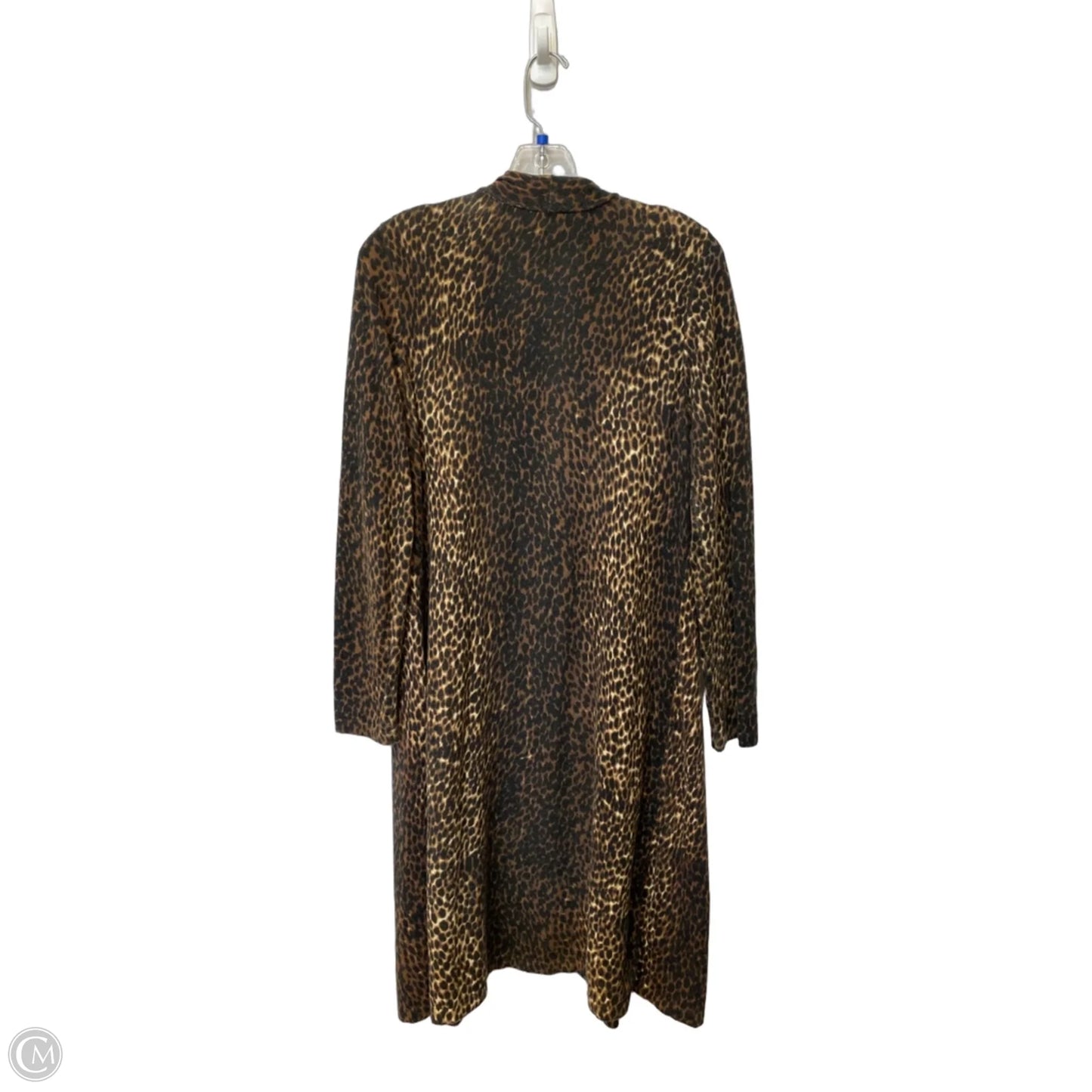 Cardigan By Chicos In Leopard Print, Size: 0