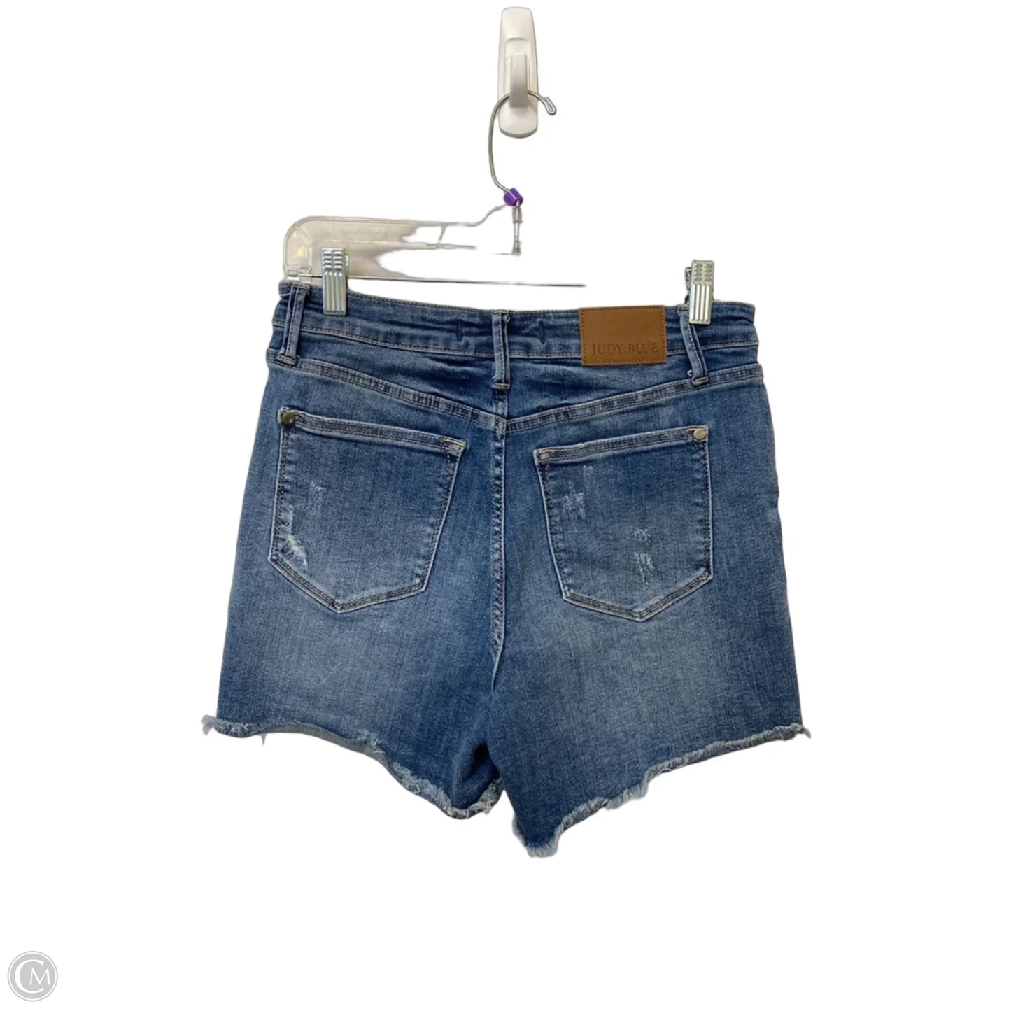 Shorts By Judy Blue In Blue Denim, Size: L