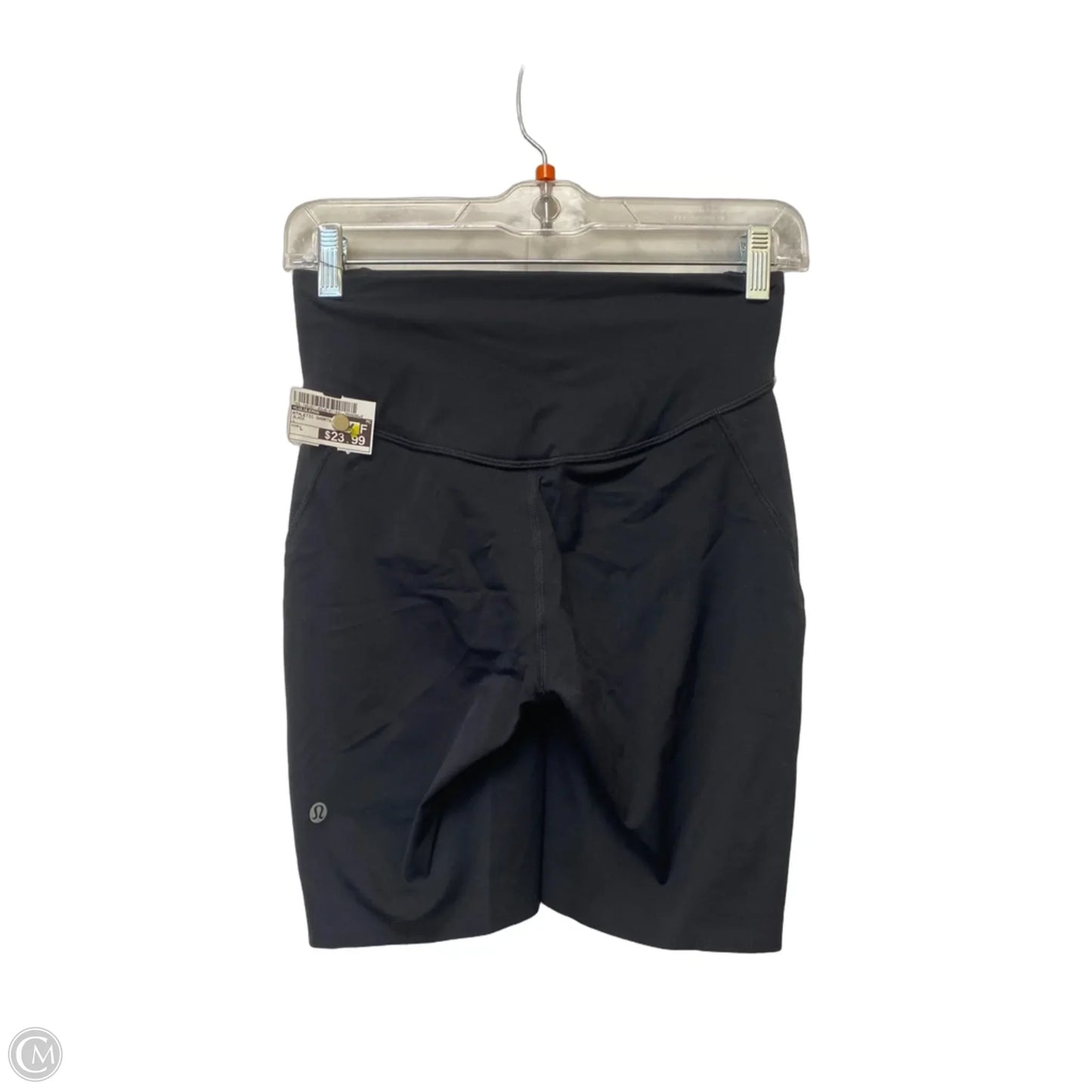 Athletic Shorts By Lululemon In Black, Size: L