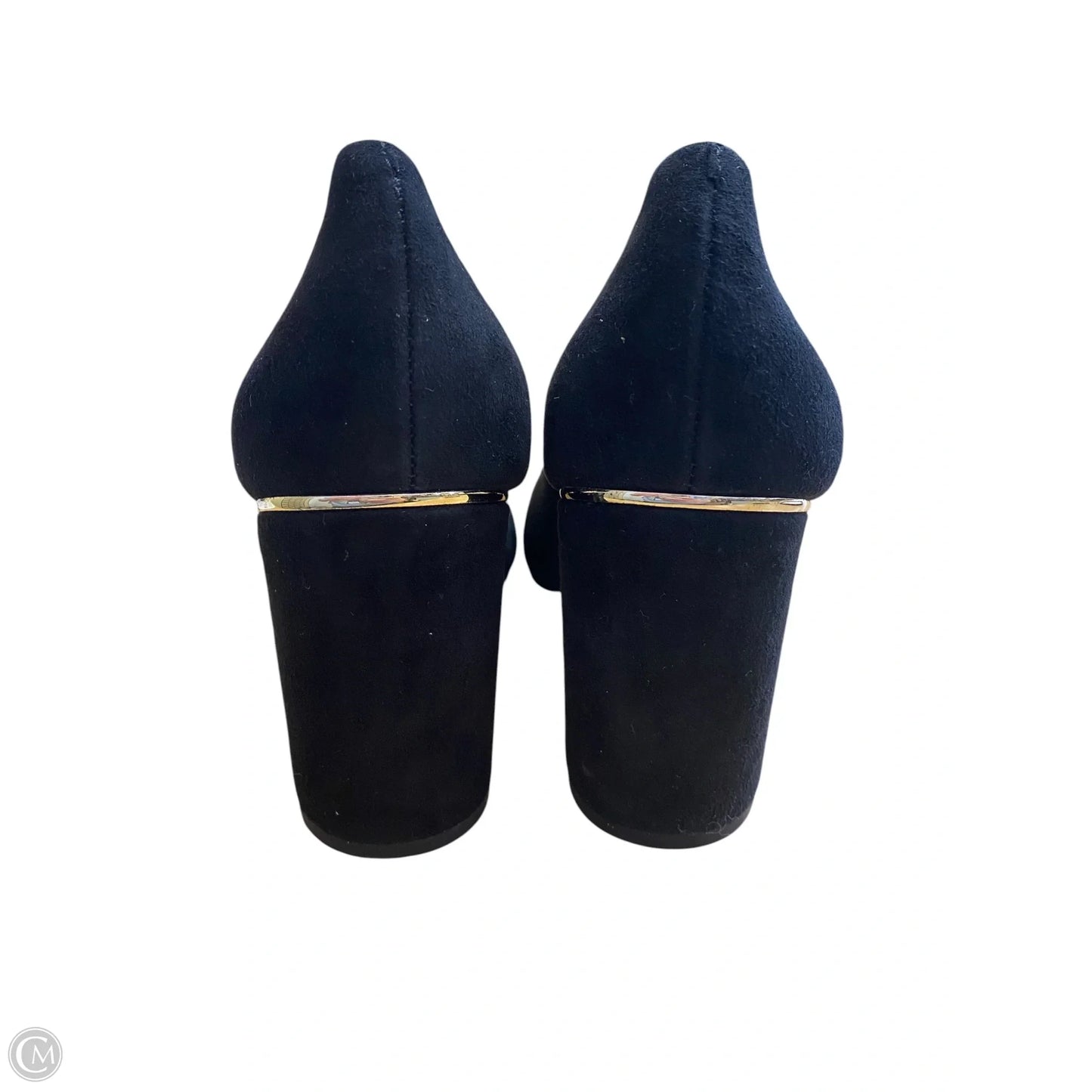 Shoes Heels Block By Ann Taylor In Black, Size: 8.5