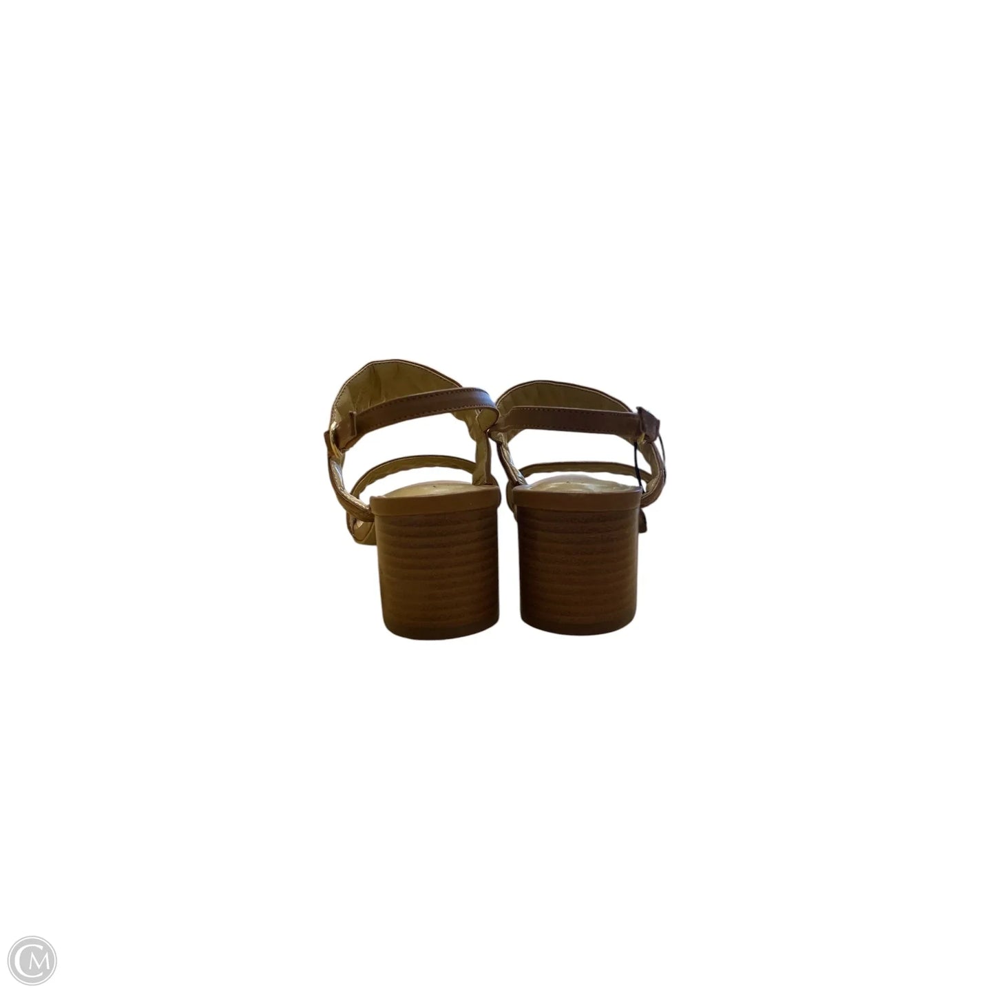 Shoes Heels Block By Talbots In Brown, Size: 6.5