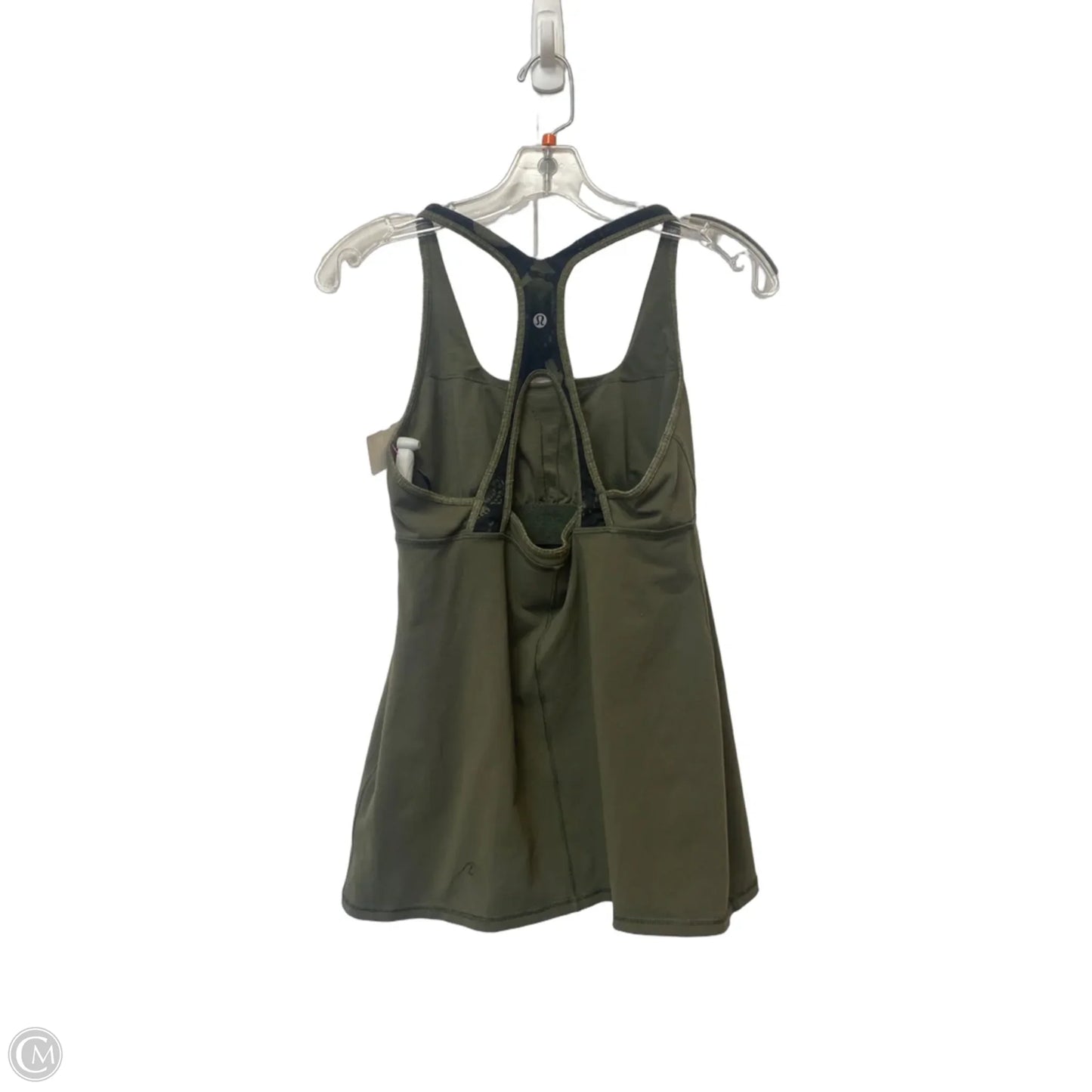 Athletic Tank Top By Lululemon In Green, Size: 10