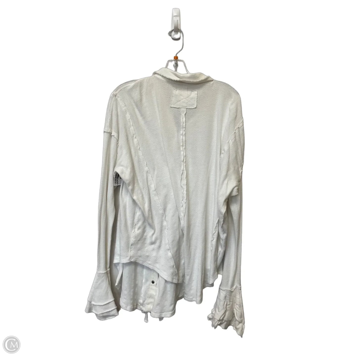 Top Long Sleeve By We The Free In White, Size: L