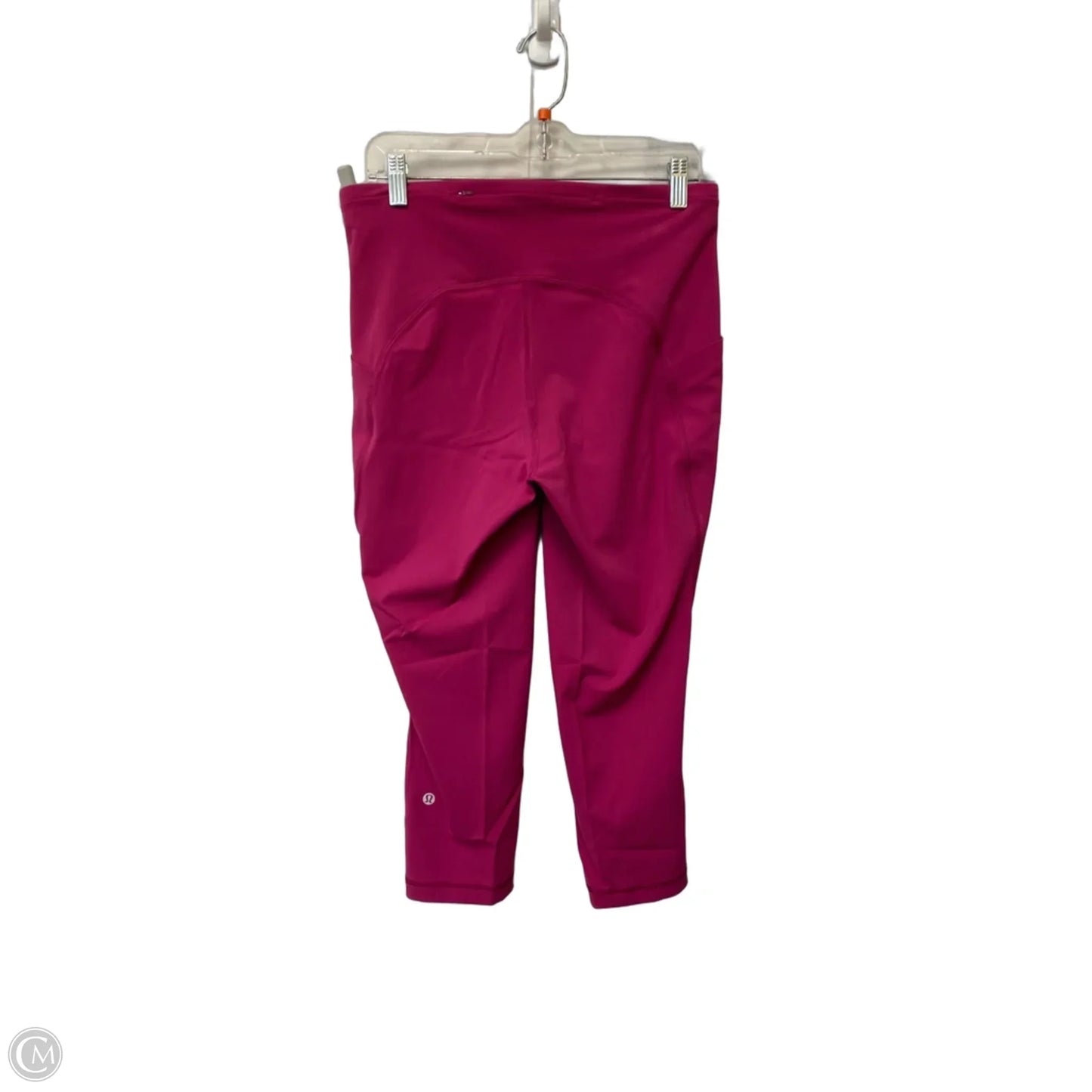 Athletic Leggings Capris By Lululemon In Pink, Size: 10