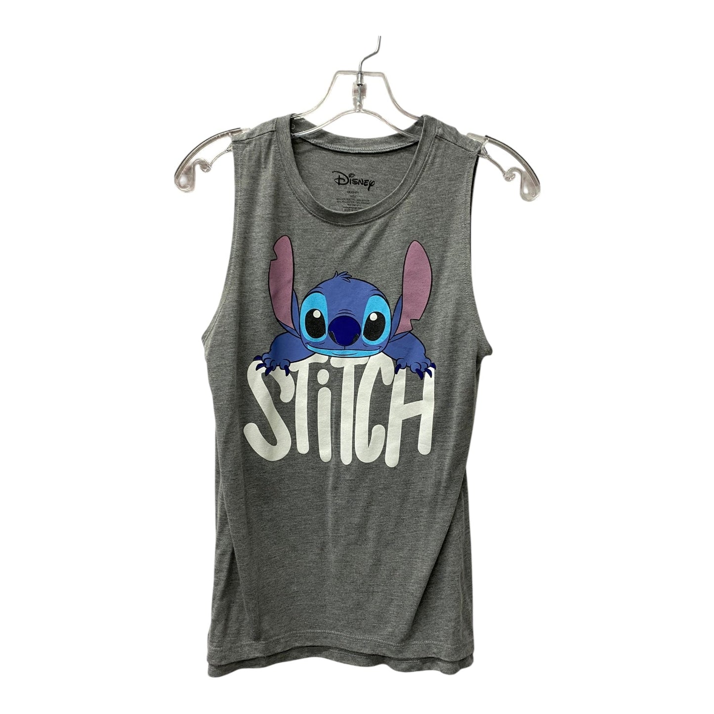 Top Sleeveless By Disney Store In Grey, Size:M