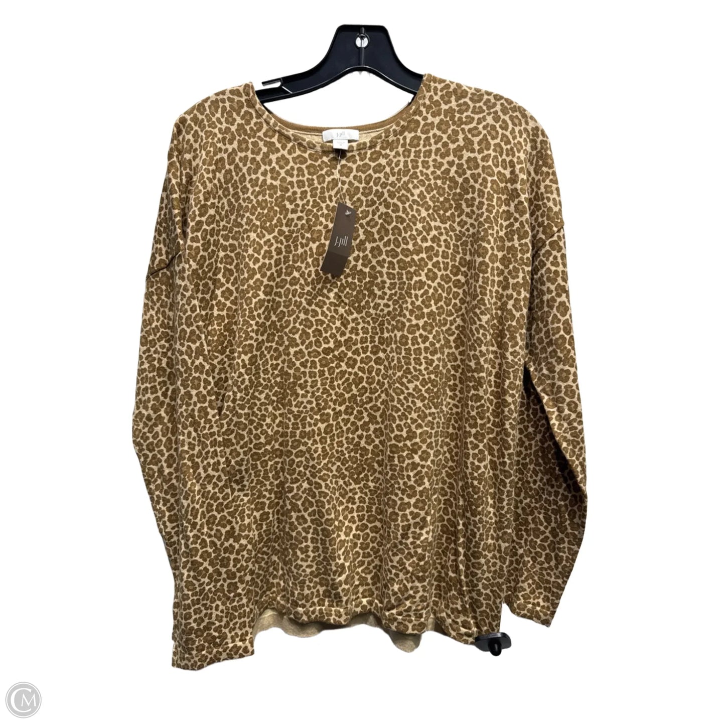 Sweater By J. Jill In Animal Print, Size: M