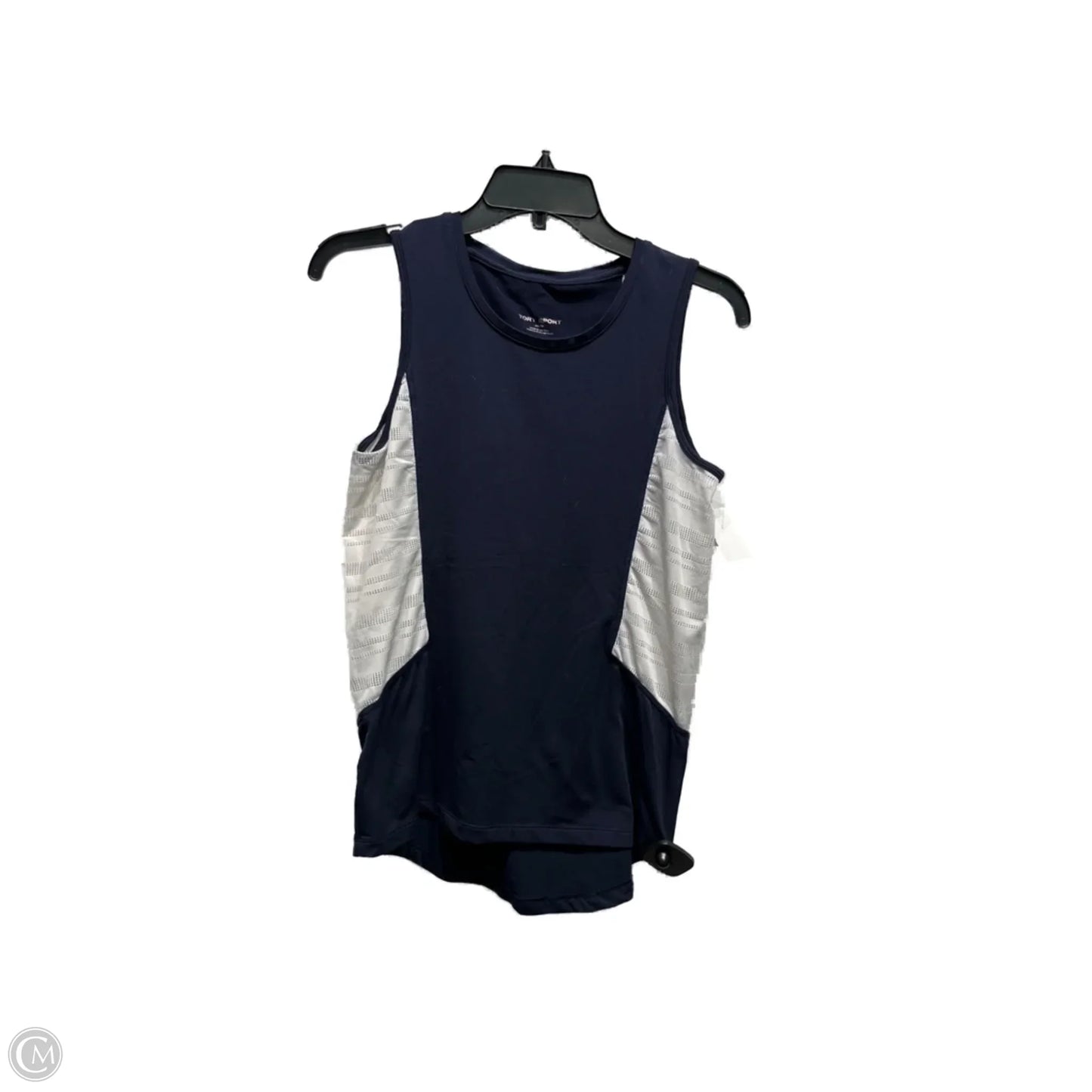 Top Sleeveless Designer By Tory Burch In Navy, Size: Xs