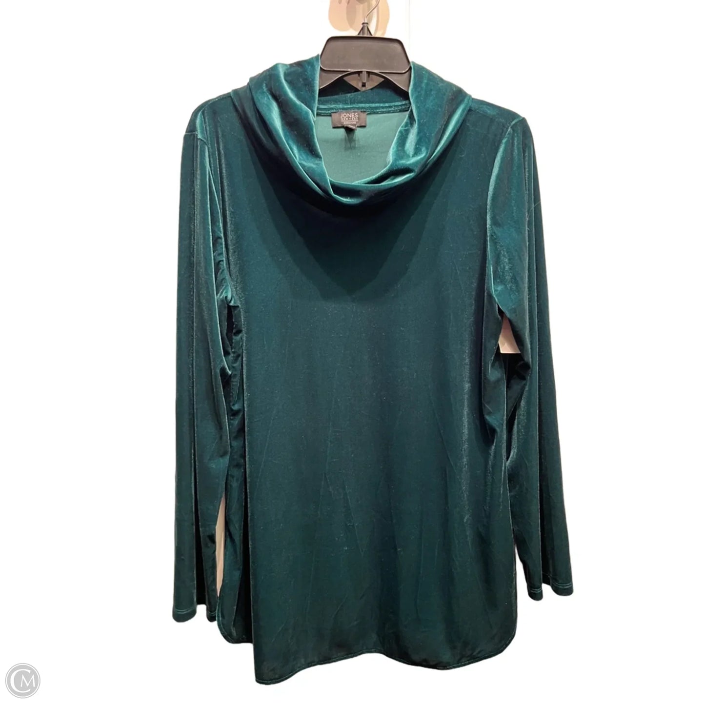Top Long Sleeve By Jones New York In Green, Size: L