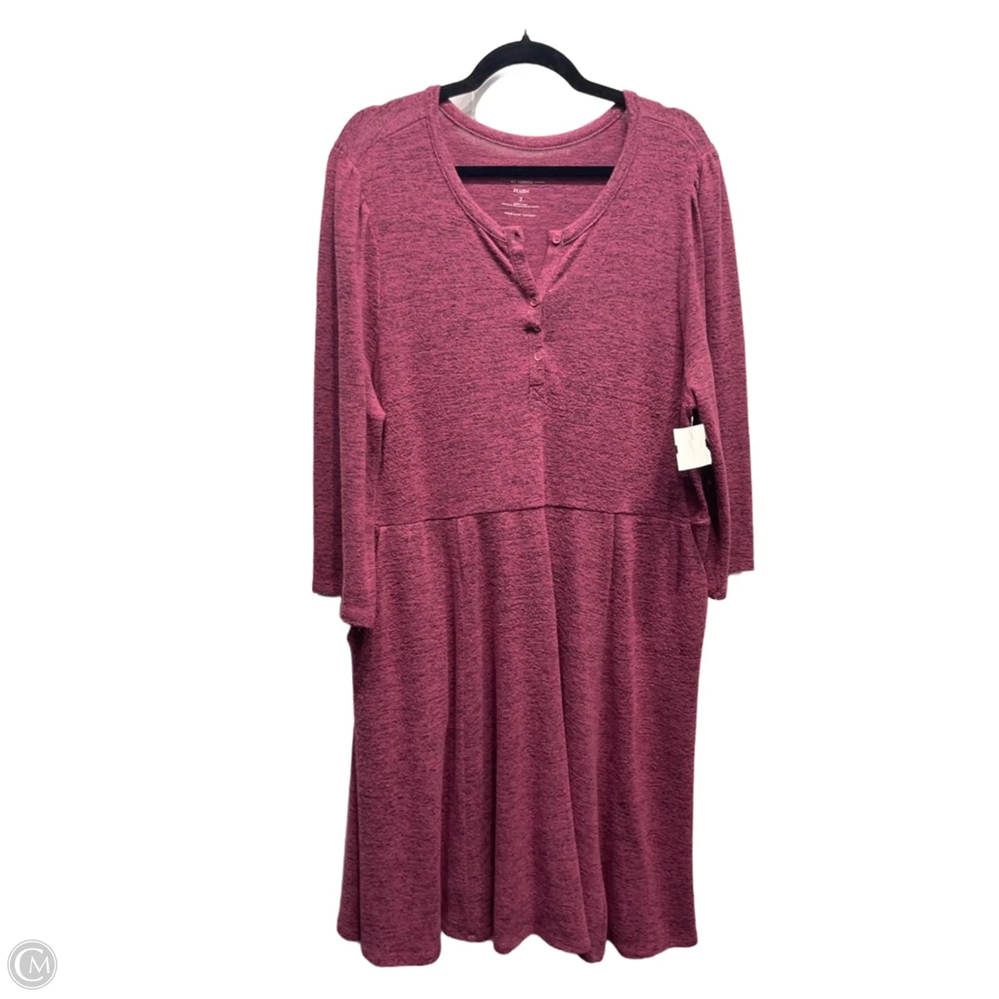 Dress Casual Short By Torrid In Pink, Size: 2x