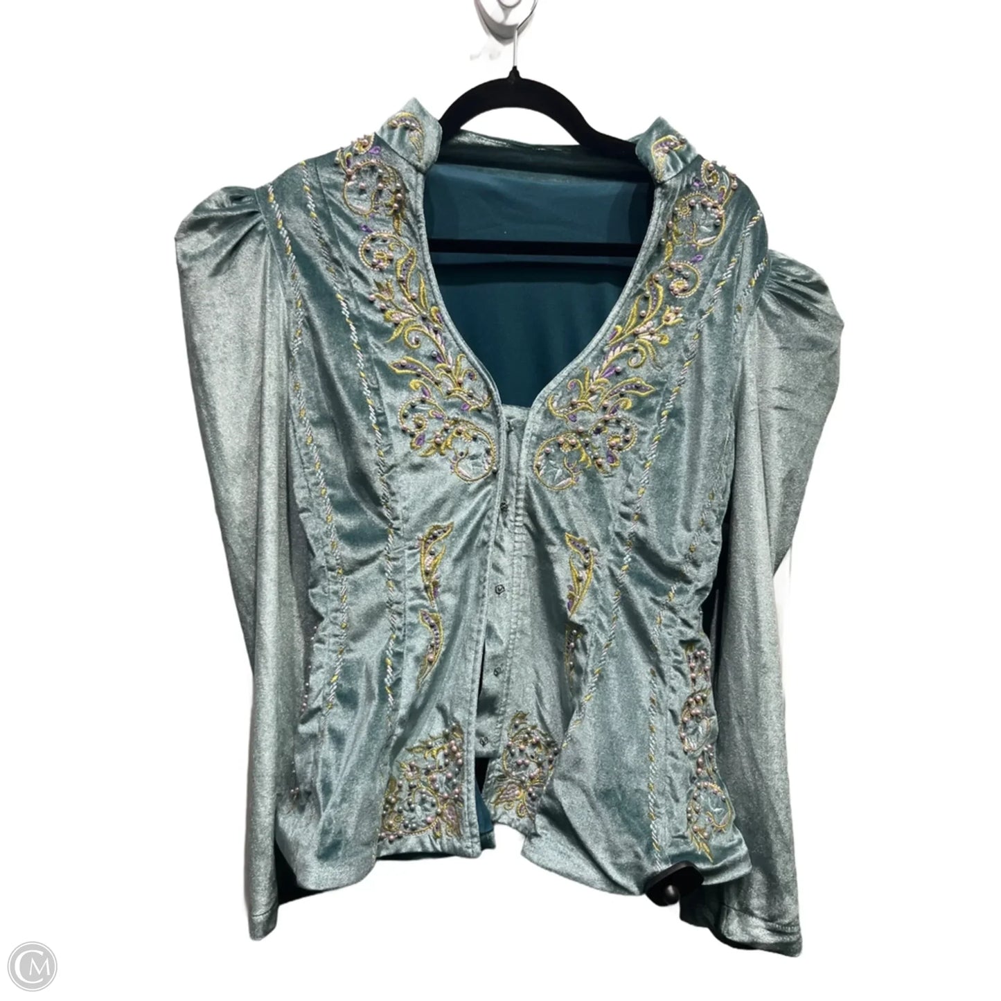 Blazer By Amazon Essentials In Teal, Size: Xl