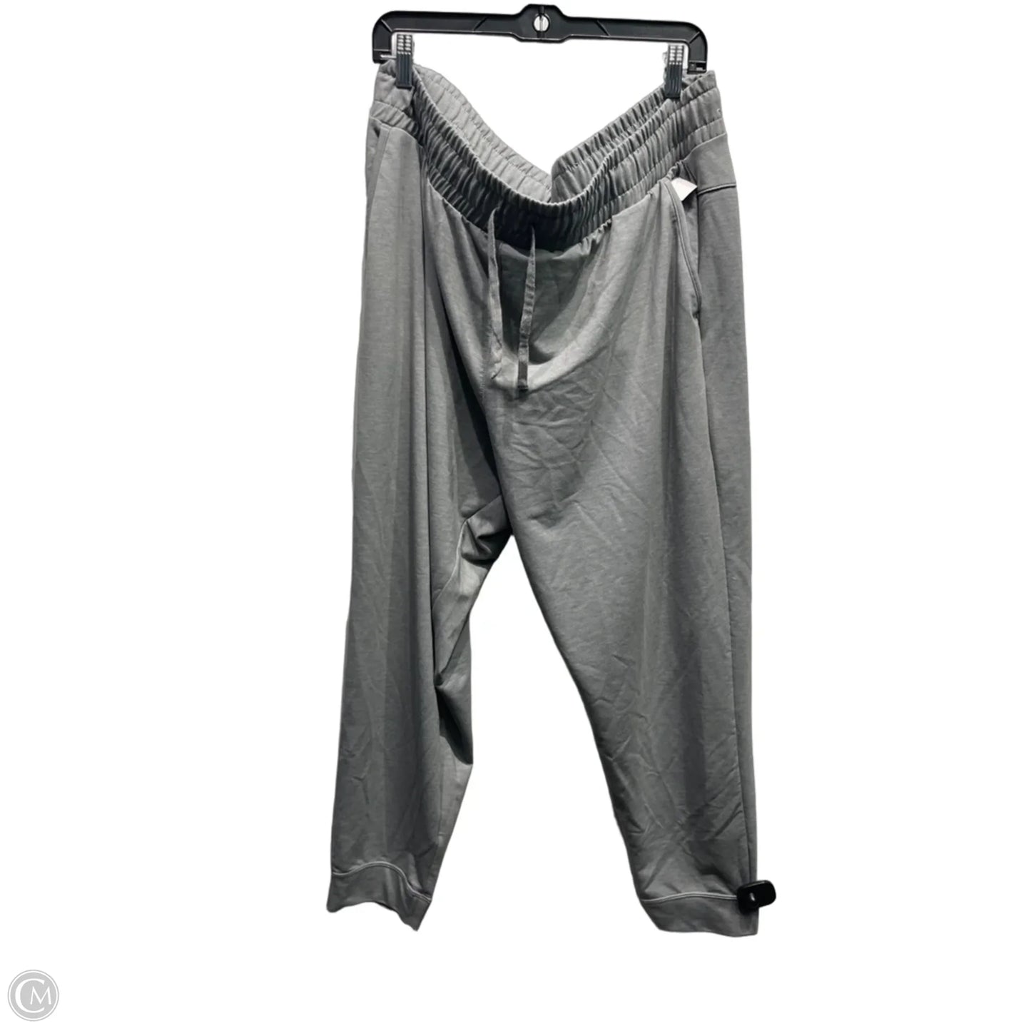 Athletic Pants By Nike Apparel In Grey, Size: 2x