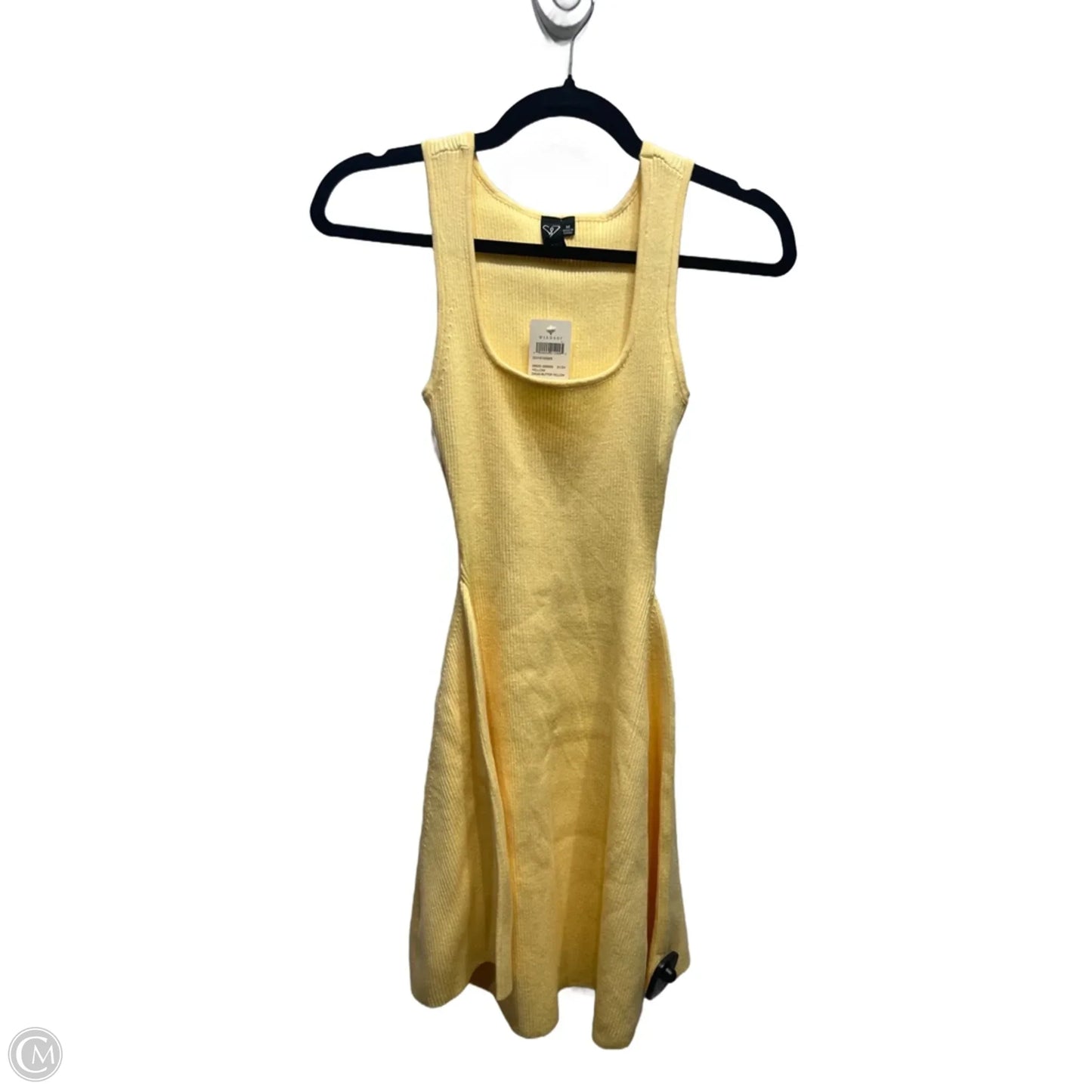 Dress Casual Short By Windsor In Yellow, Size: M