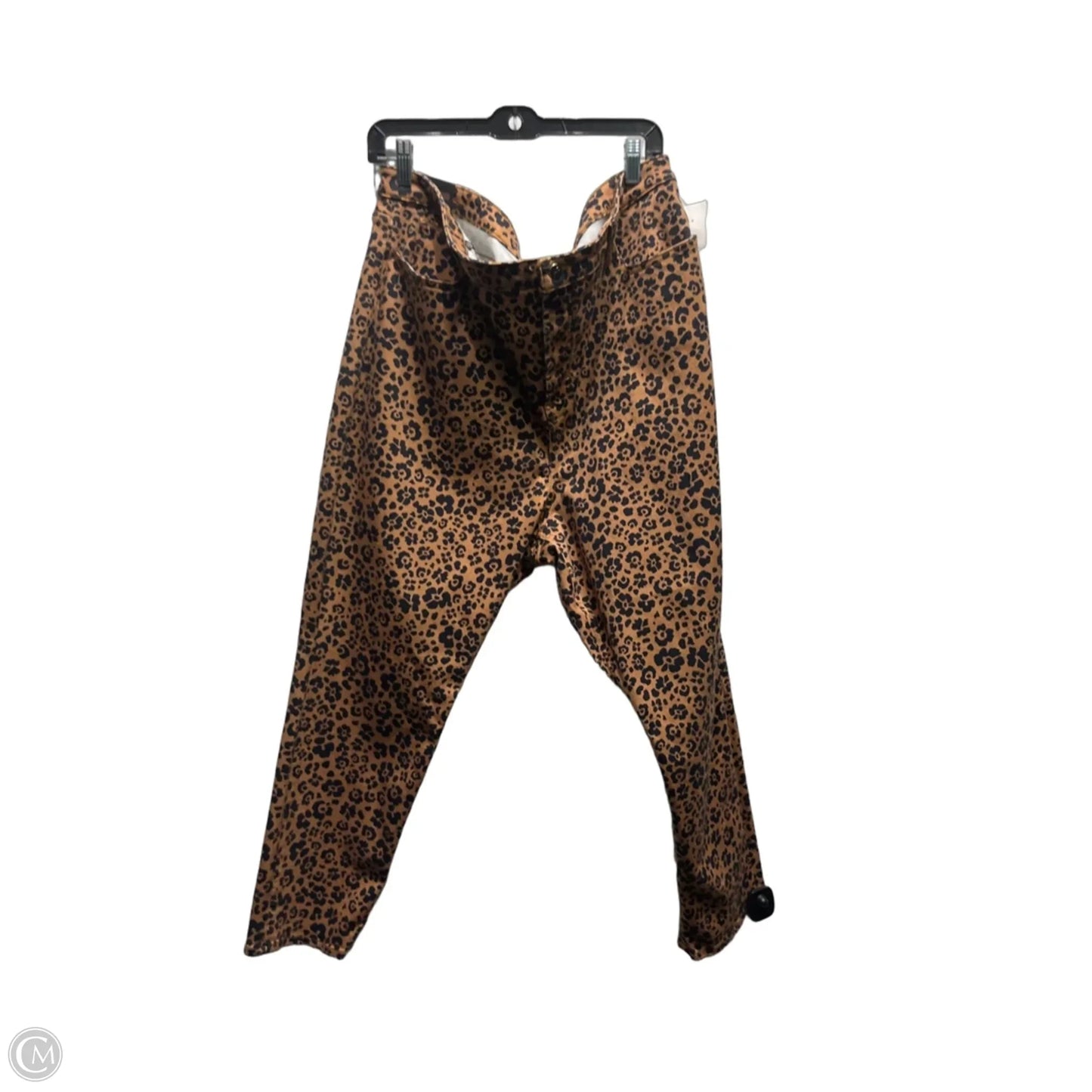 Jeans Skinny By jen 7 In Animal Print, Size: 24