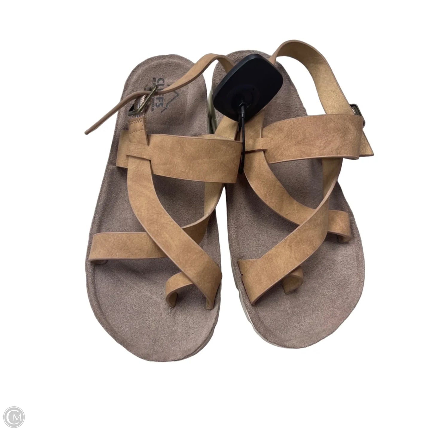 Sandals Flats By White Mountain In Tan, Size: 8