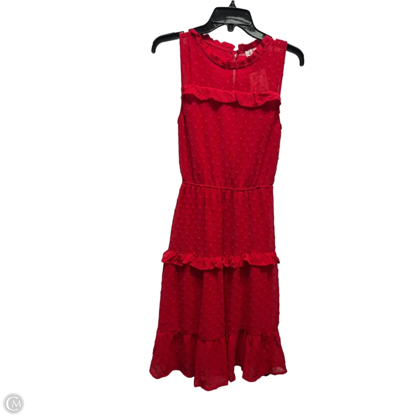 Dress Casual Short By Monteau In Red, Size: M