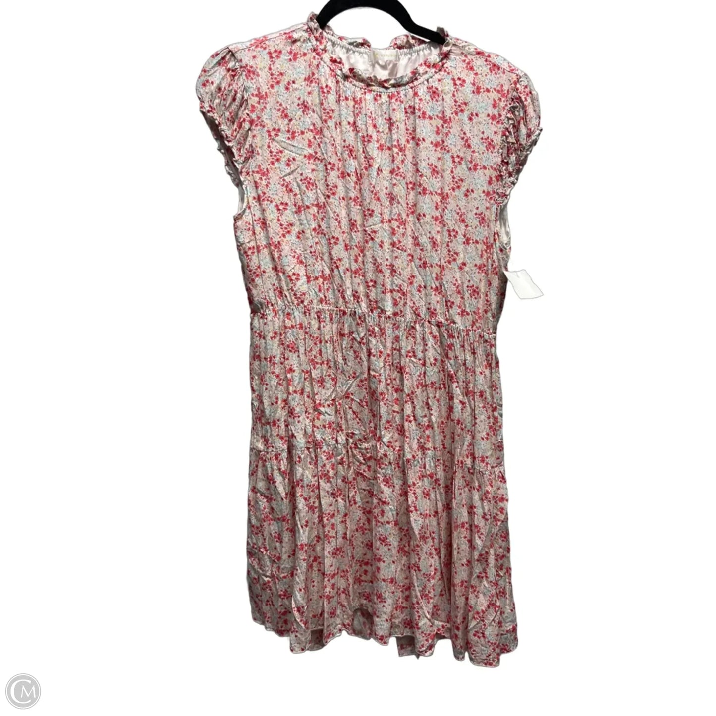 Dress Casual Short By kirundo In Red & White, Size: M