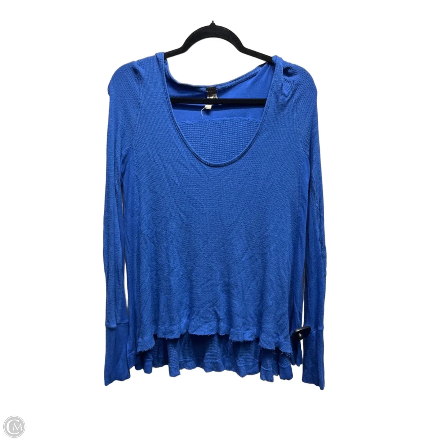 Top Long Sleeve By Free People In Blue, Size: Xs