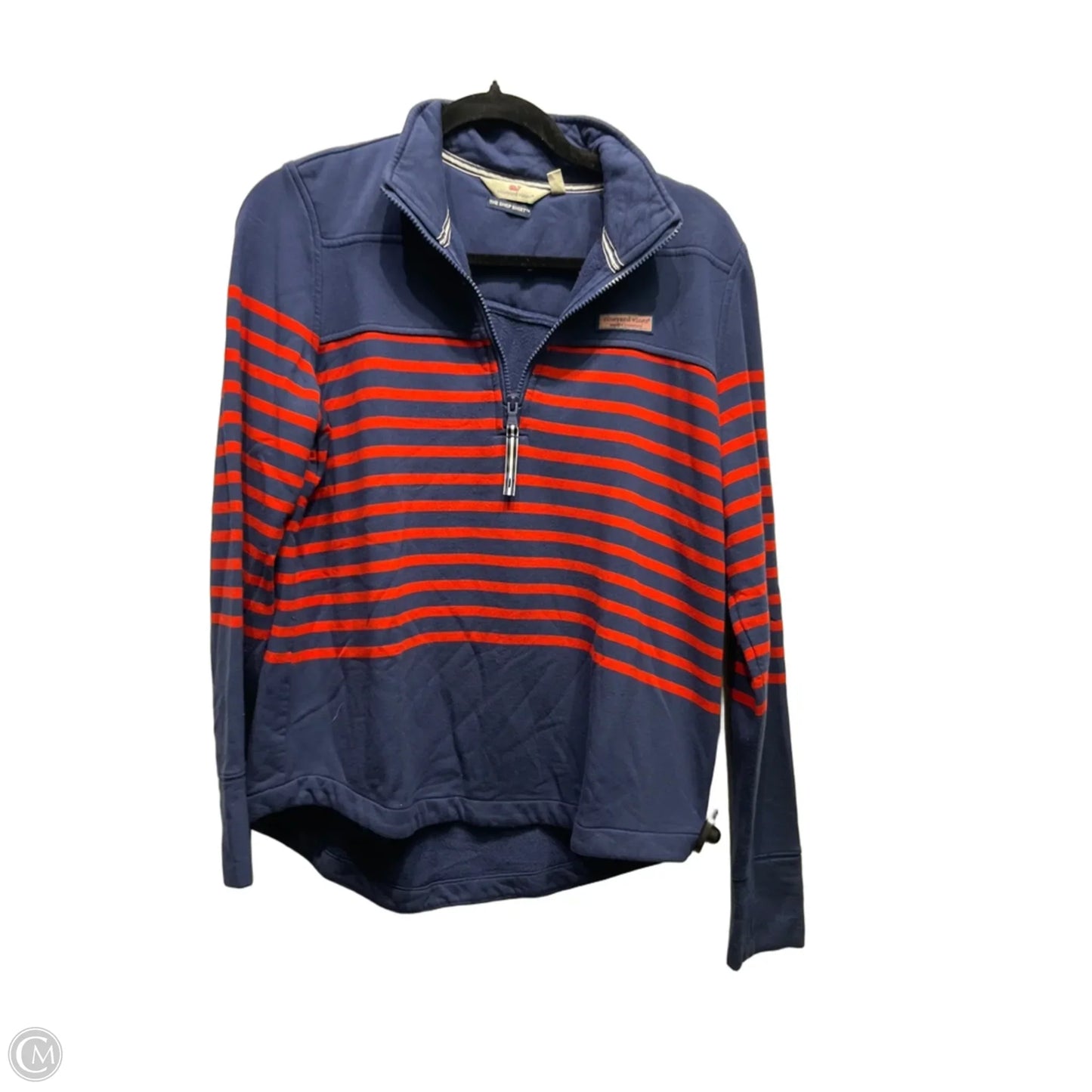 Sweatshirt Crewneck By Vineyard Vines In Blue & Red, Size: Xs