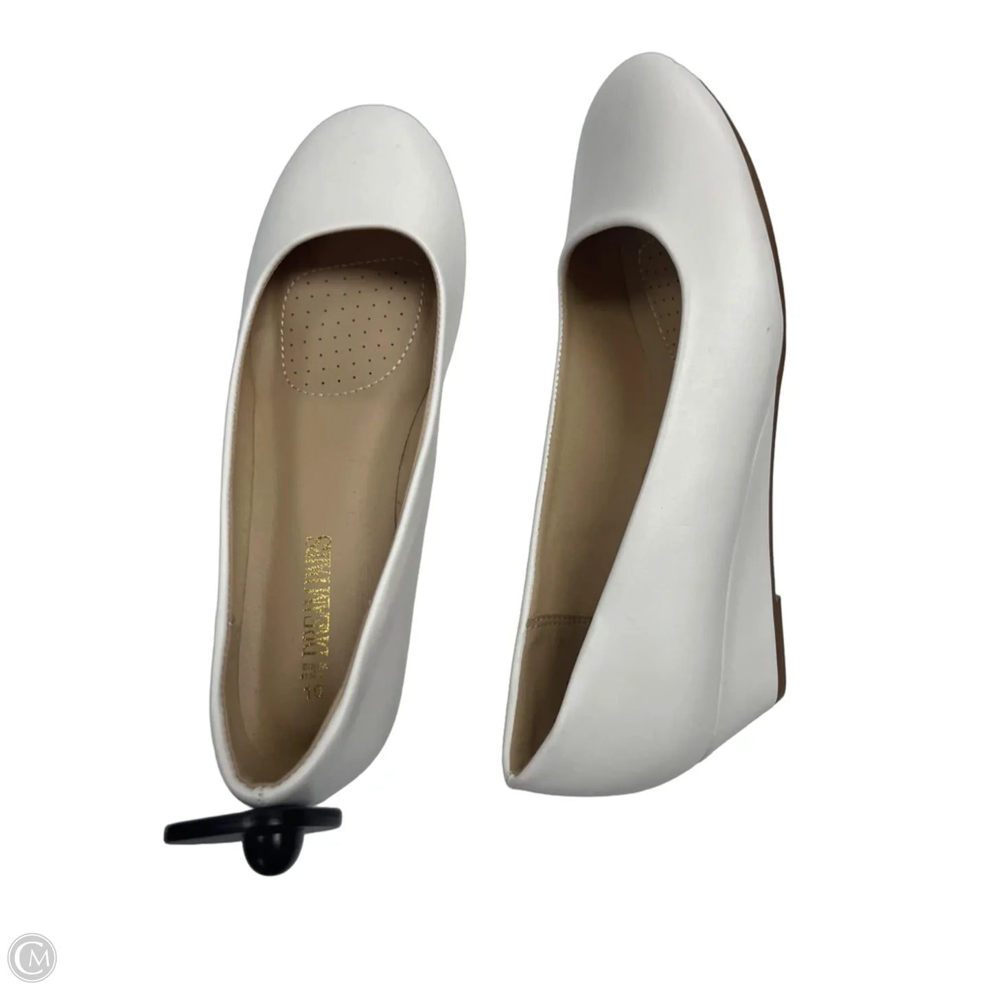 Shoes Heels Wedge By Dream Pairs In White, Size: 10