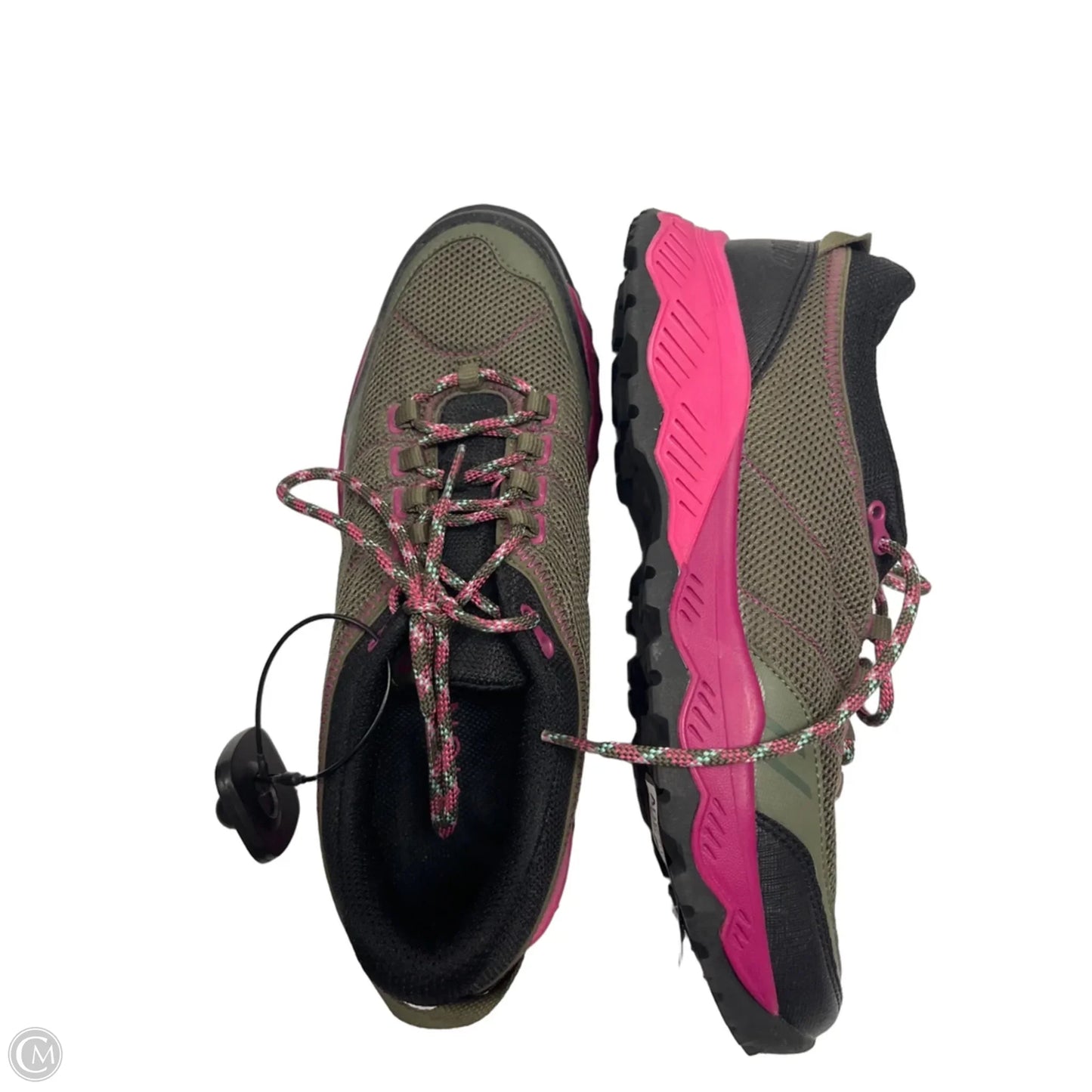 Shoes Athletic By Vionic In Green & Pink, Size: 10