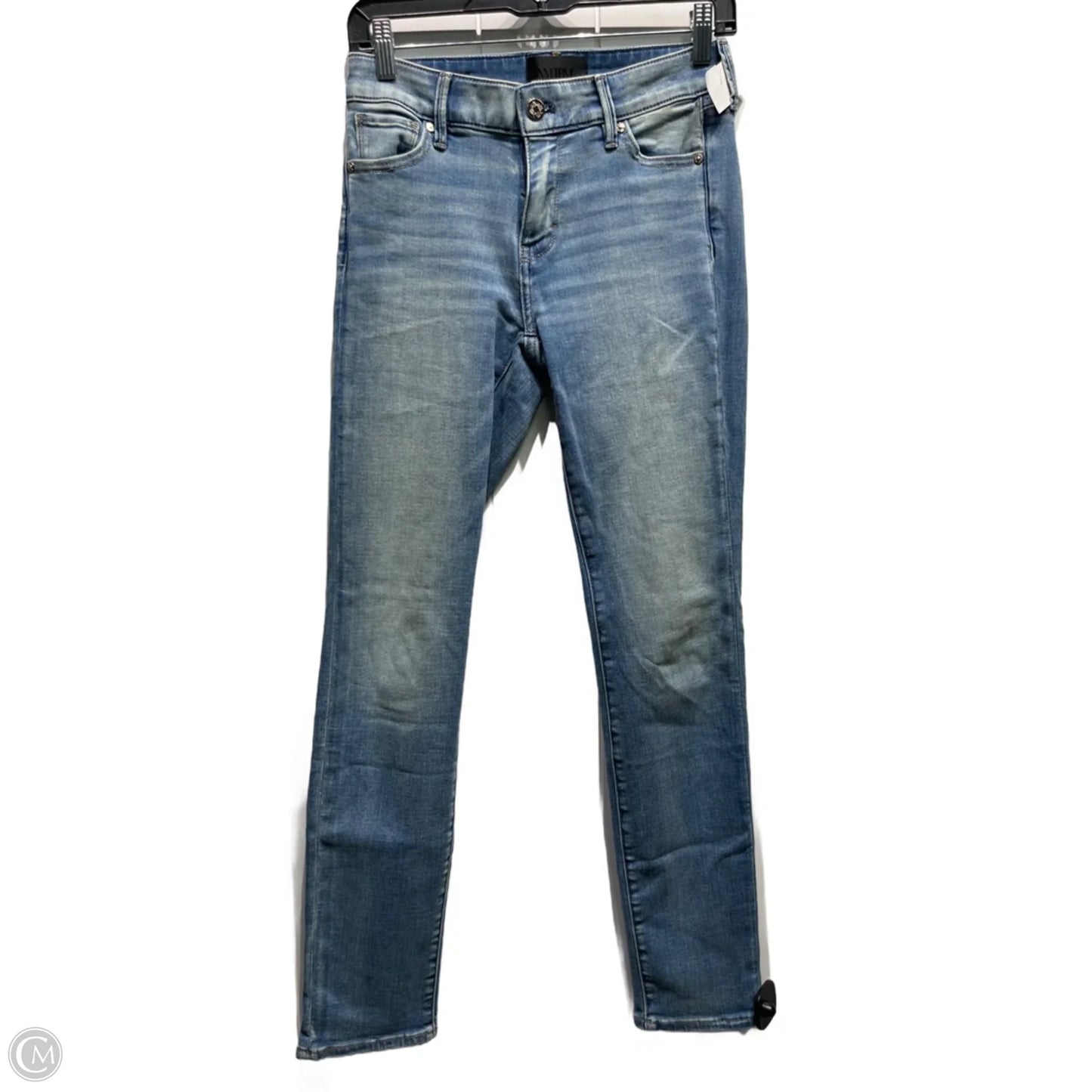 Jeans Skinny By White House Black Market In Blue Denim, Size: 0