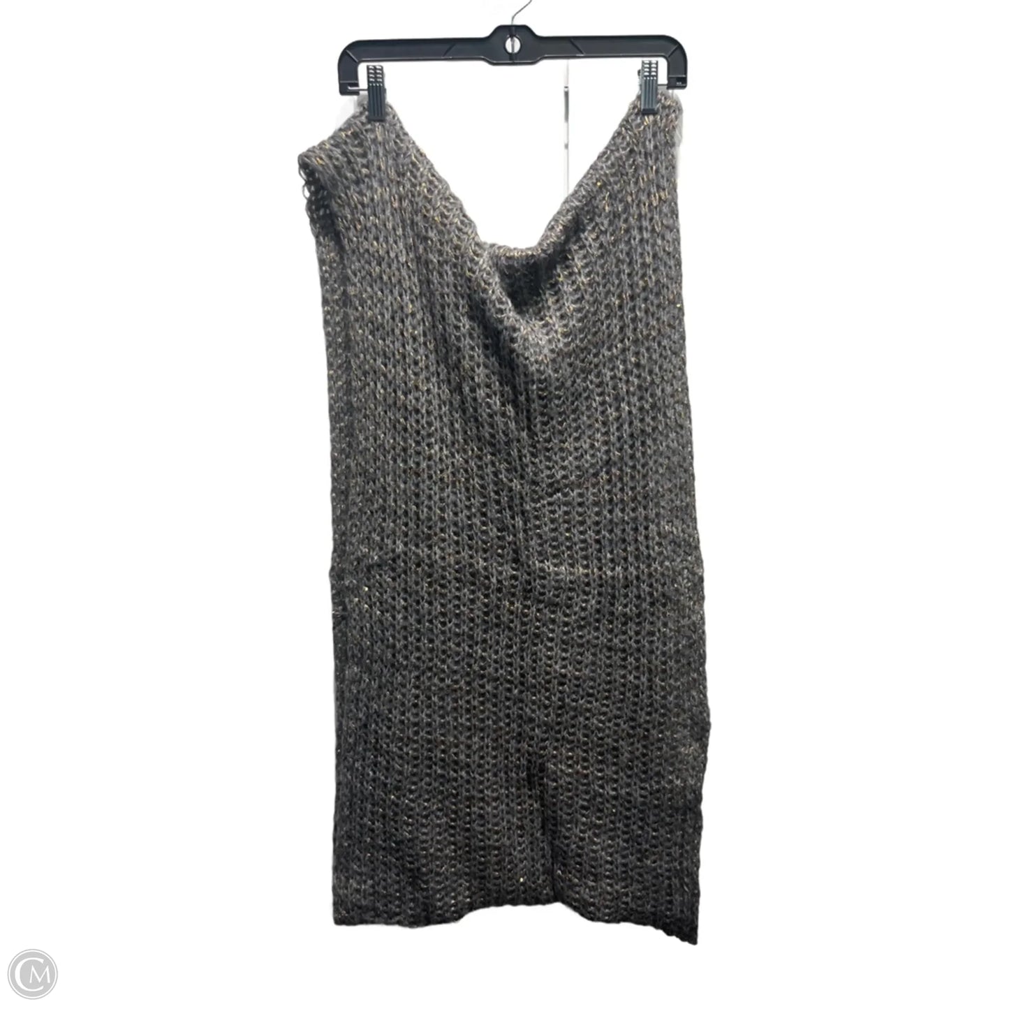 Scarf Winter By Express In Gold & Grey