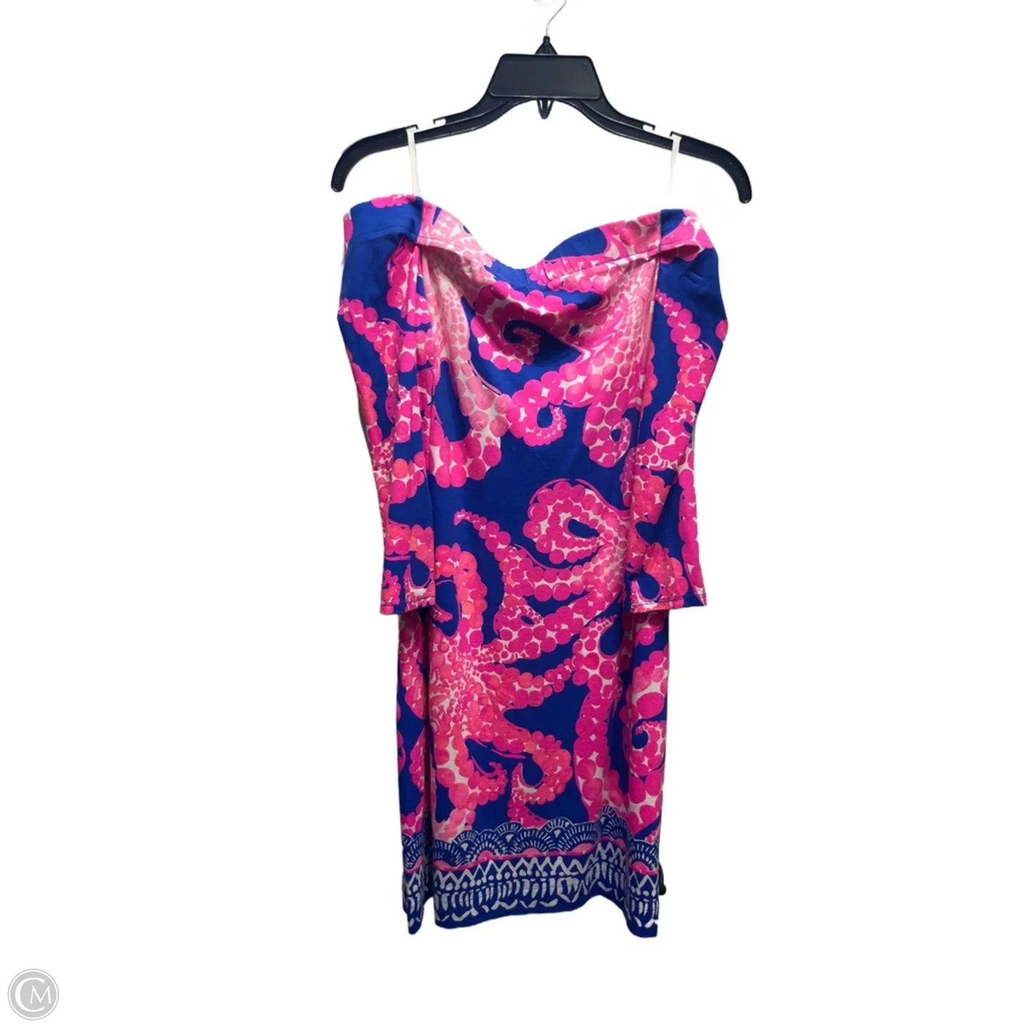 Dress Designer By Lilly Pulitzer In Blue & Pink, Size: M