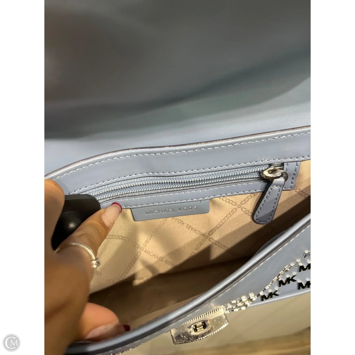 Crossbody Designer By Michael Kors, Size: Medium