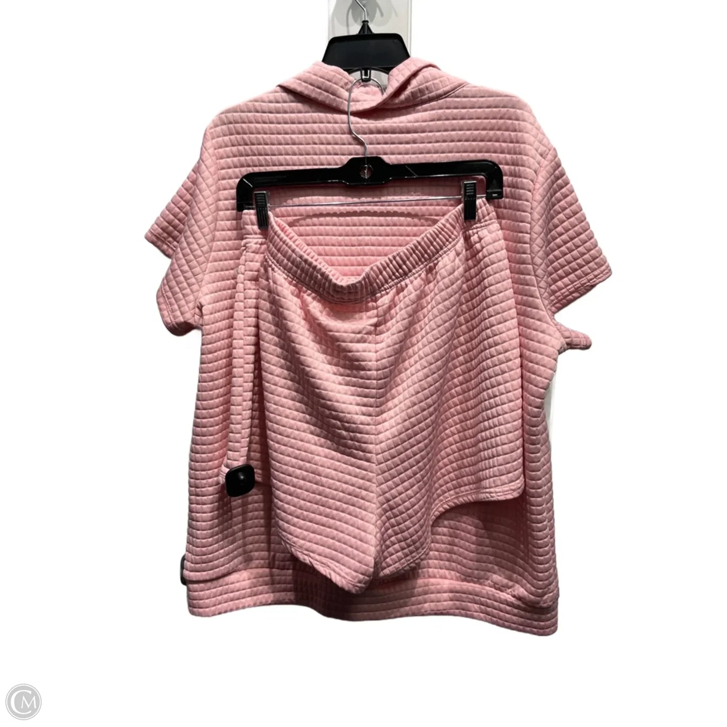 Shorts Set By Shein In Pink, Size: 2x