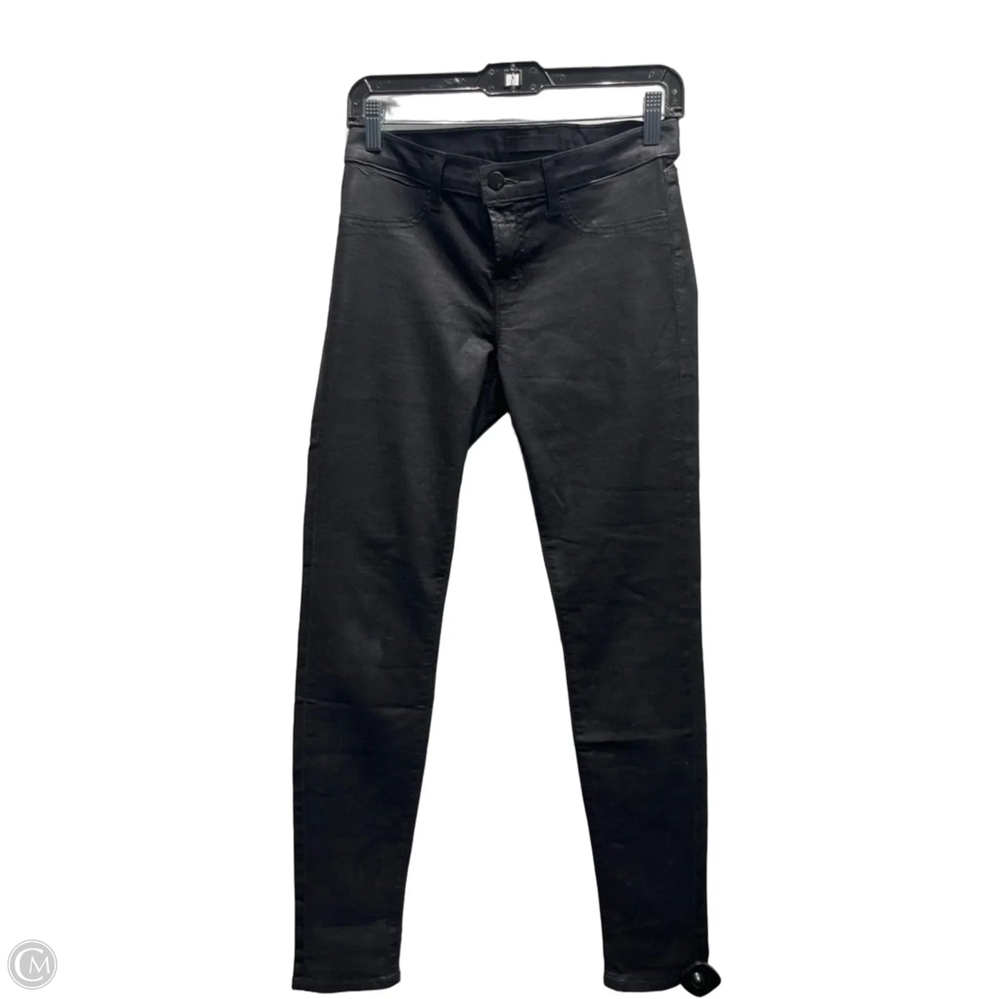 Jeans Skinny By J Brand In Black Denim, Size: 6