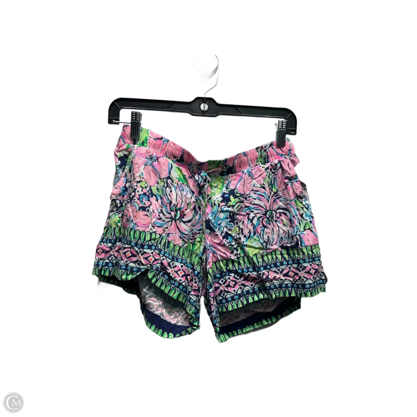Shorts Designer By Lilly Pulitzer In Blue & Pink, Size: S