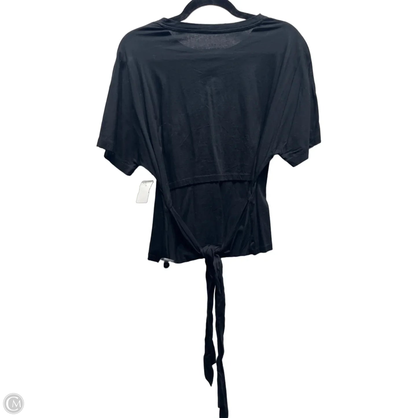 Top Short Sleeve By A New Day In Black, Size: L