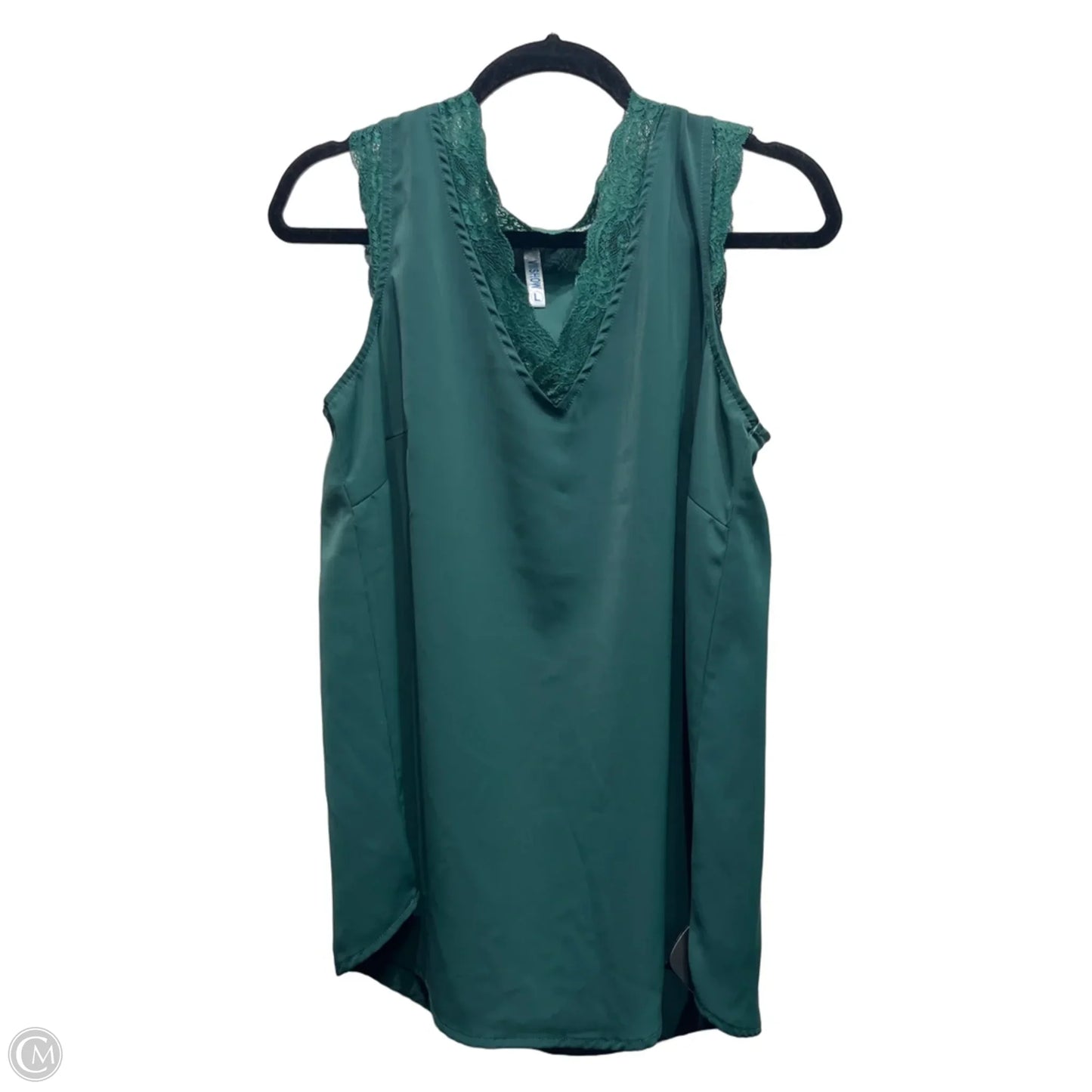 Top Short Sleeve By Clothes Mentor In Green, Size: L