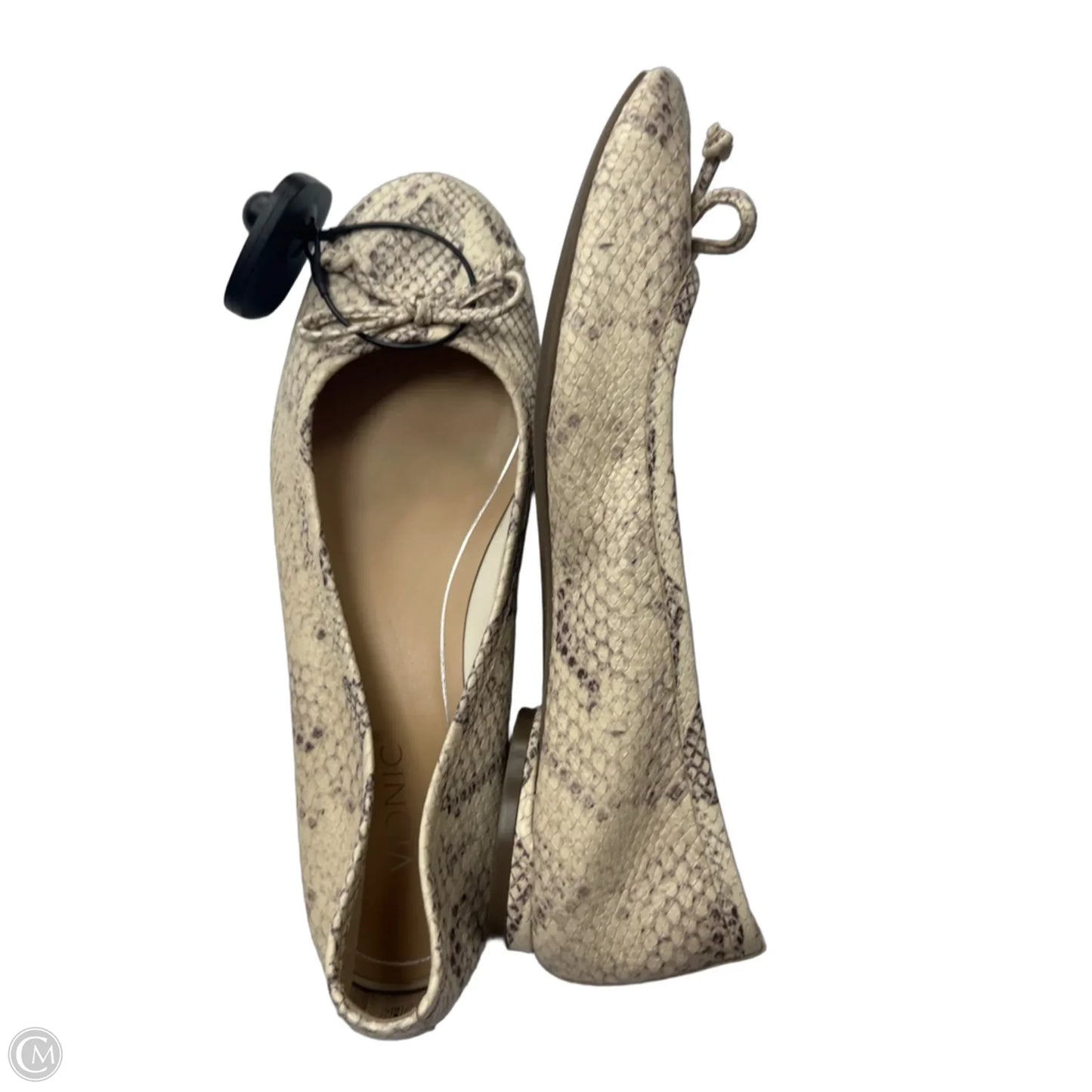 Shoes Flats By Vionic In Cream & Grey, Size: 7.5