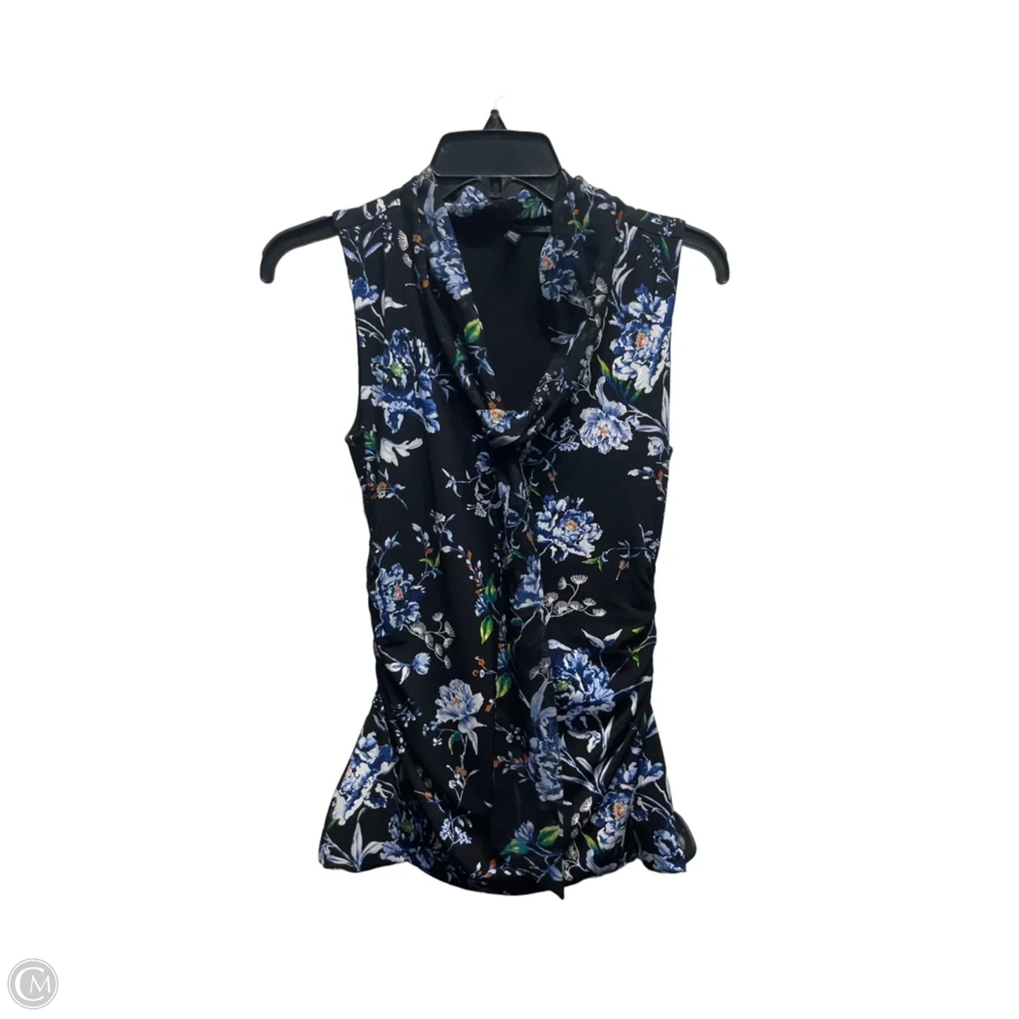 Top Sleeveless By White House Black Market In Blue, Size: Xxs