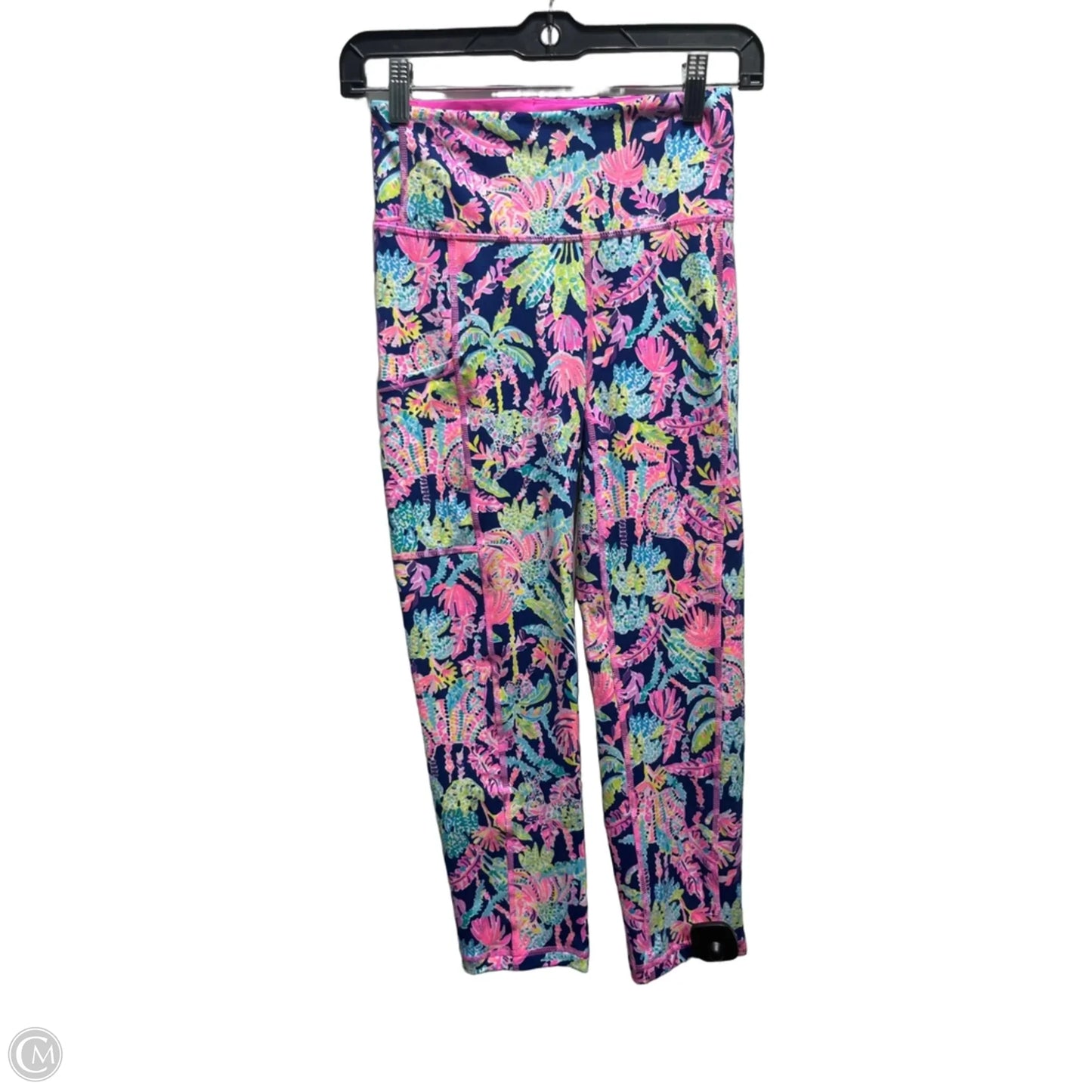 Pants Designer By Lilly Pulitzer In Blue & Pink, Size: Xs