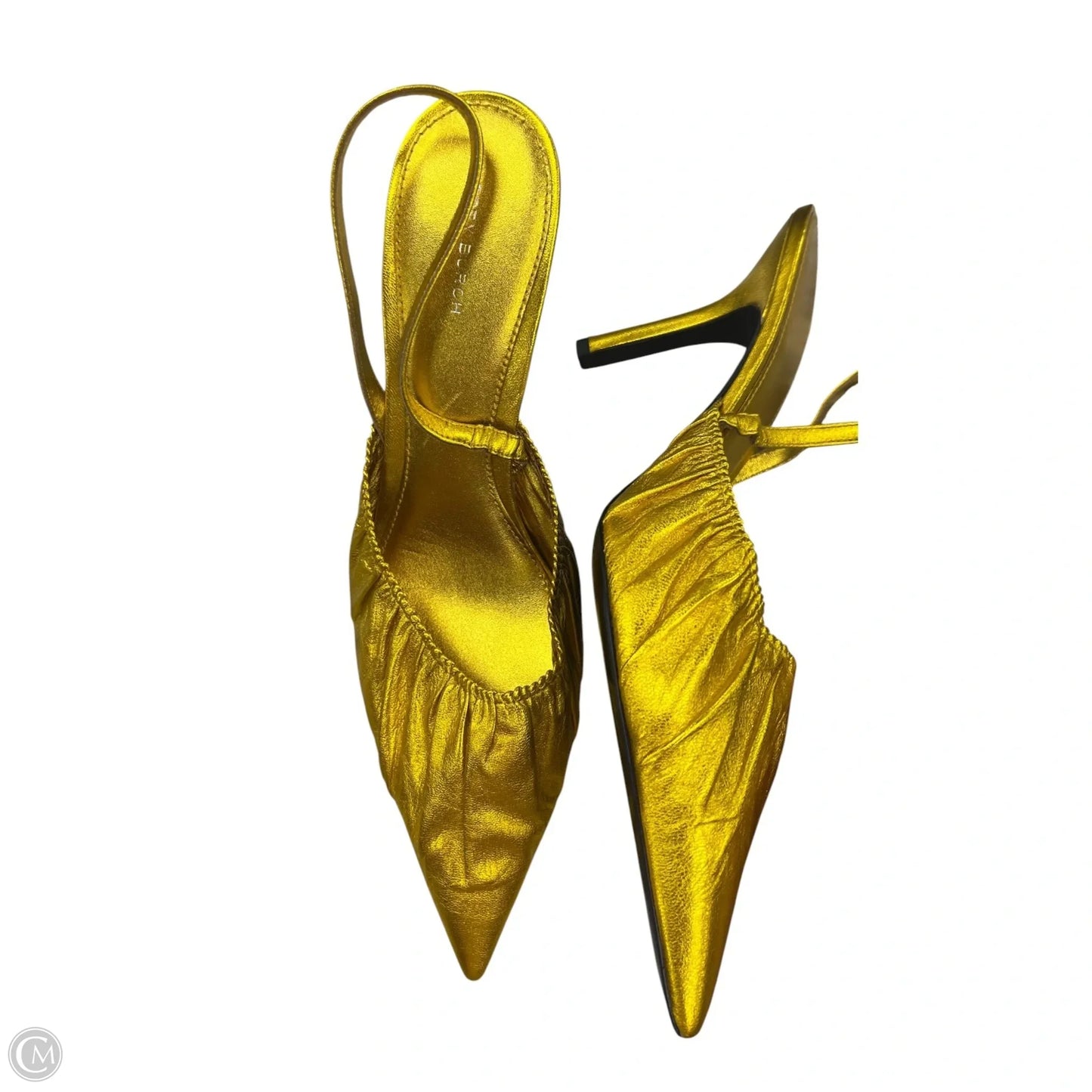 Sandals Designer By Tory Burch In Yellow, Size: 11