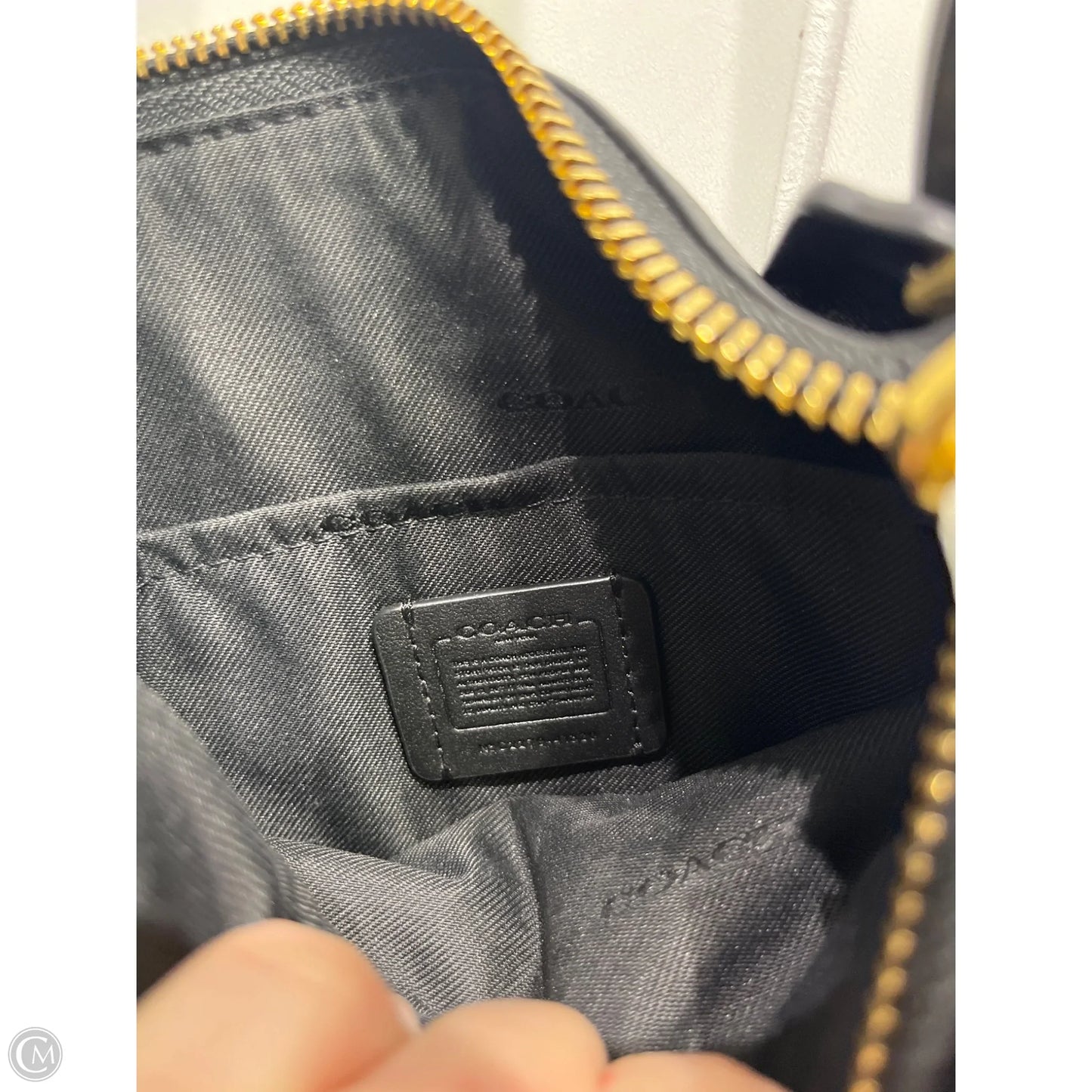 Crossbody Designer By Coach, Size: Medium