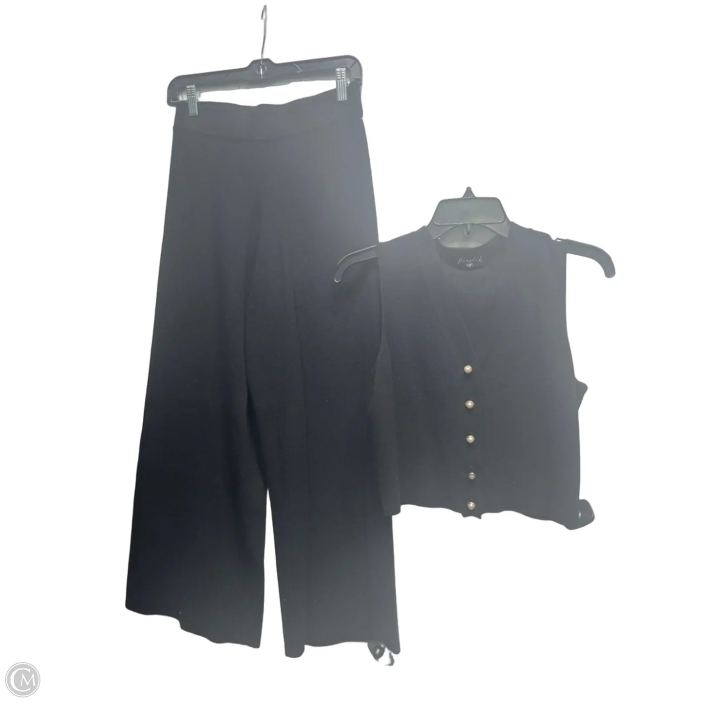 Pants Set 2pc By marblesd In Black, Size: S