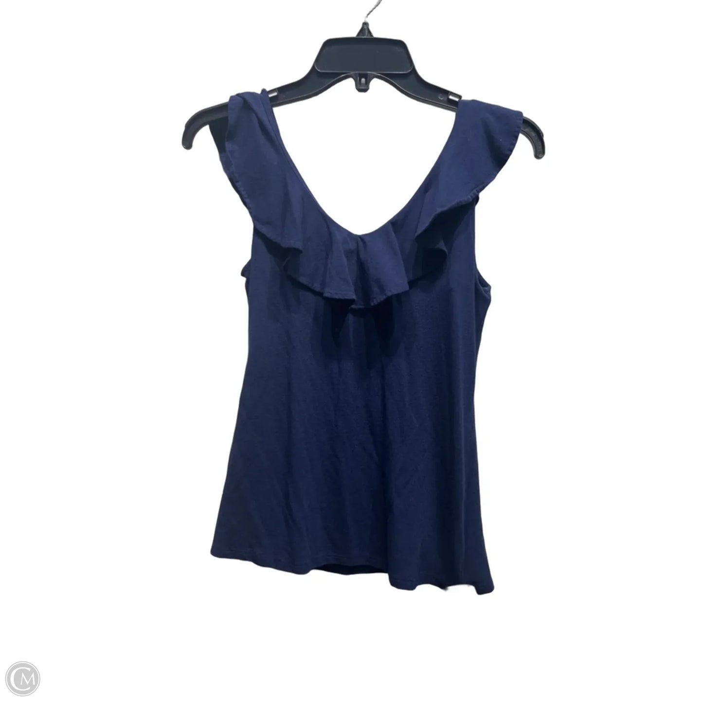 Top Sleeveless Designer By Lilly Pulitzer In Navy, Size: Xxs