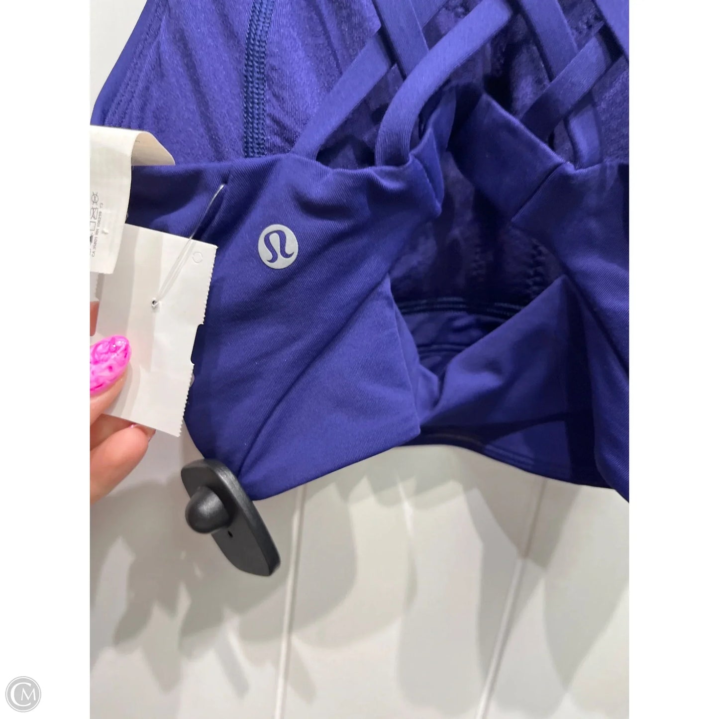 Athletic Bra By Lululemon In Blue, Size: 2