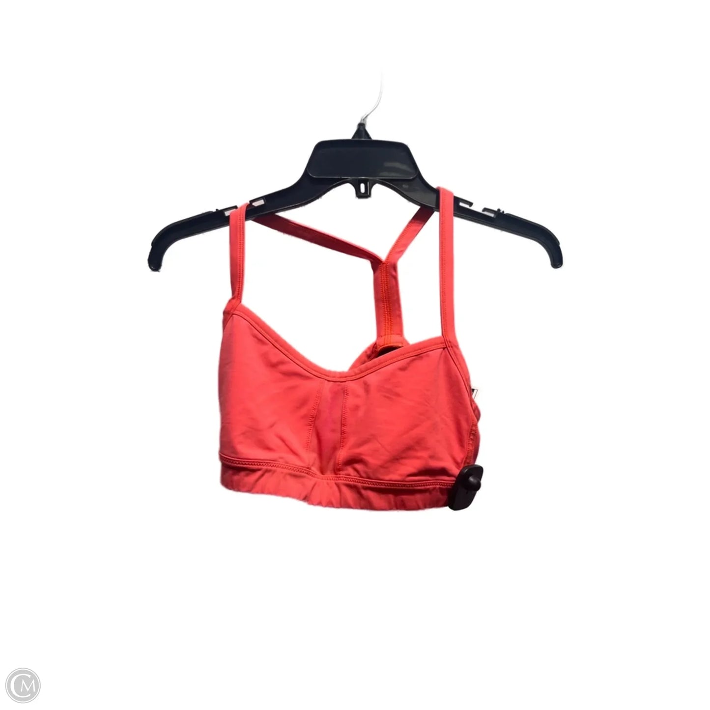 Athletic Bra By Lululemon In Orange, Size: 8