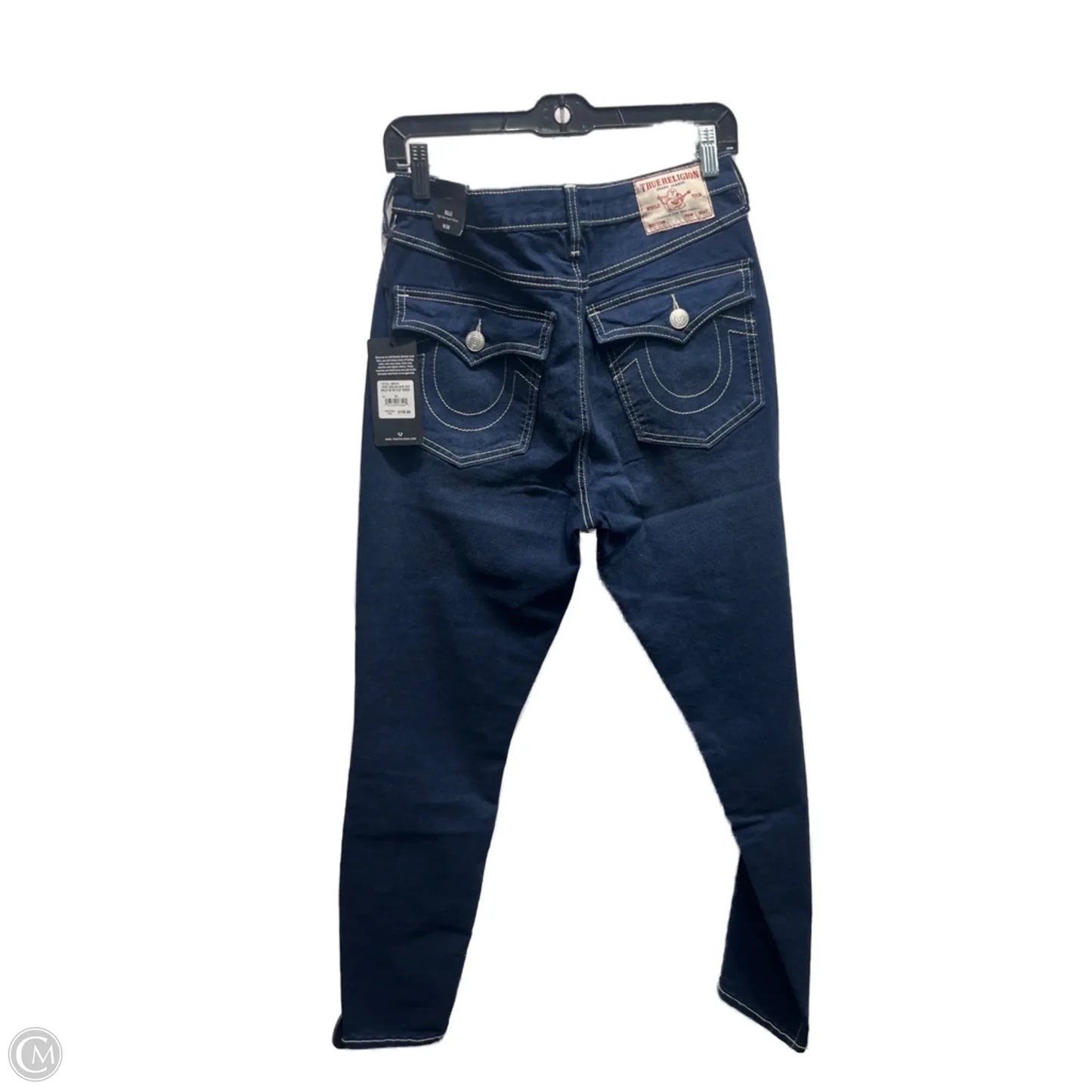 Jeans Skinny By True Religion In Blue Denim, Size: 8