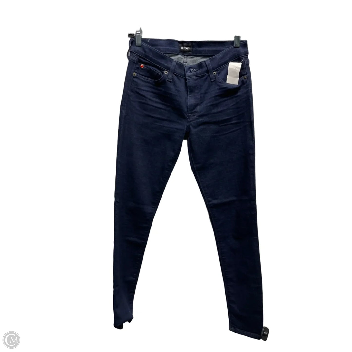 Jeans Skinny By Hudson In Blue Denim, Size: 4