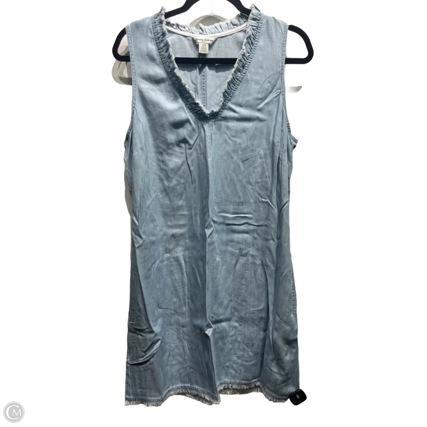 Dress Casual Short By Tommy Bahama In Blue Denim, Size: L